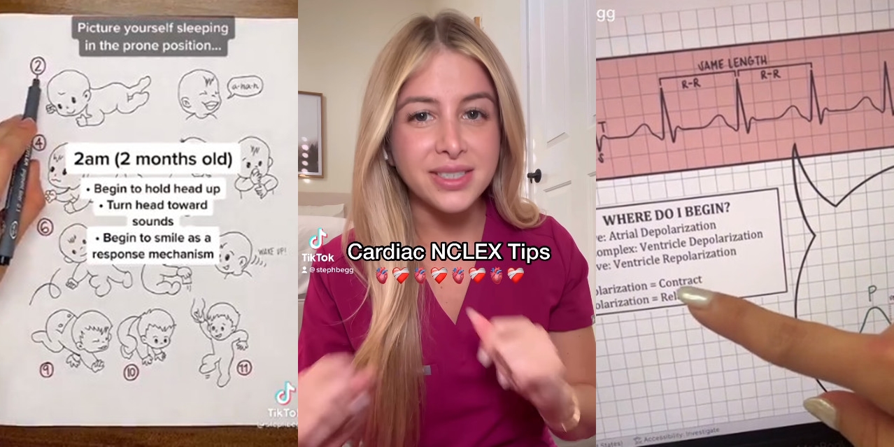 美國一名護理師貝格斯在網路販售學習筆記，竟賺進超過6000萬台幣。（翻攝抖音@stephbegg、IG@stephaneebeggs）