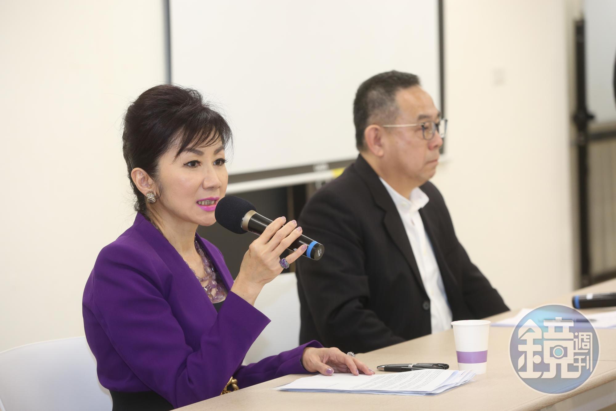 不滿自己被貼上「叛將」標籤,沉默多時的陳敏薰決定站出來釐清紛爭。