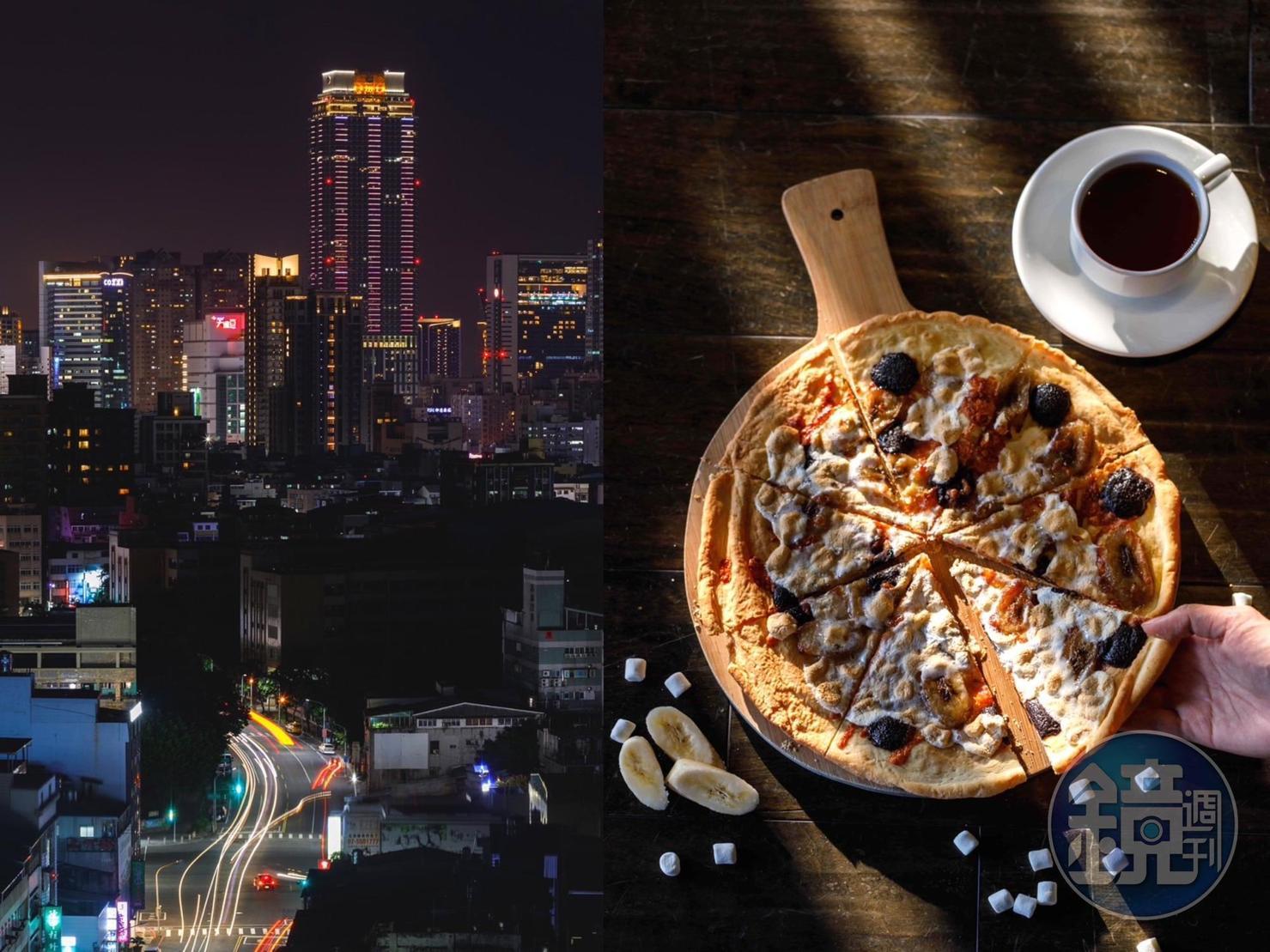 「hotel dùa」樓上的「etage15」西餐廳除了有好視野,也有在地食材入菜的美食。