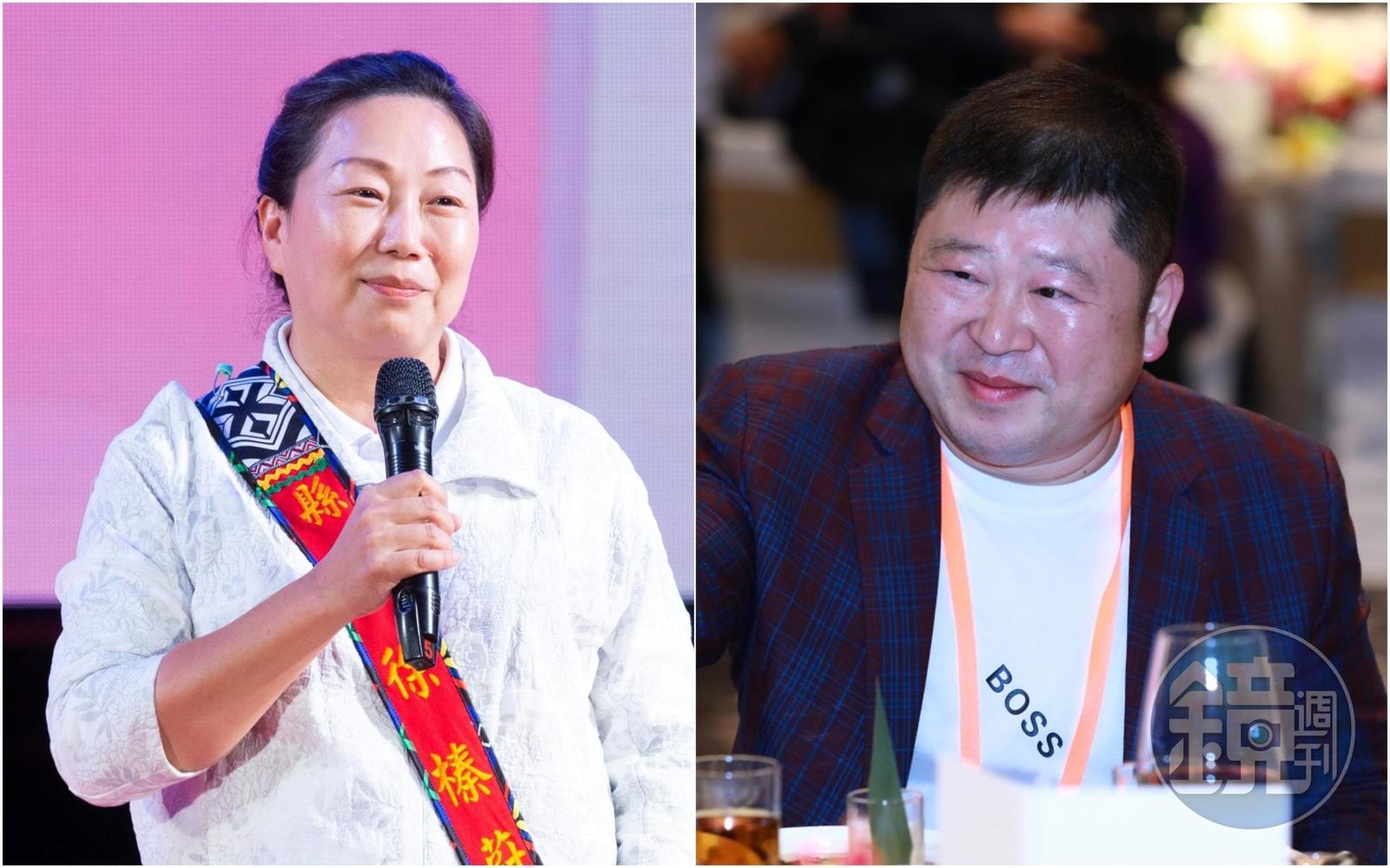 花蓮縣議長張峻(右)登報協尋縣長徐榛蔚(左),呼籲縣長盡速到議會說明重大民生議案。(本刊資料照)