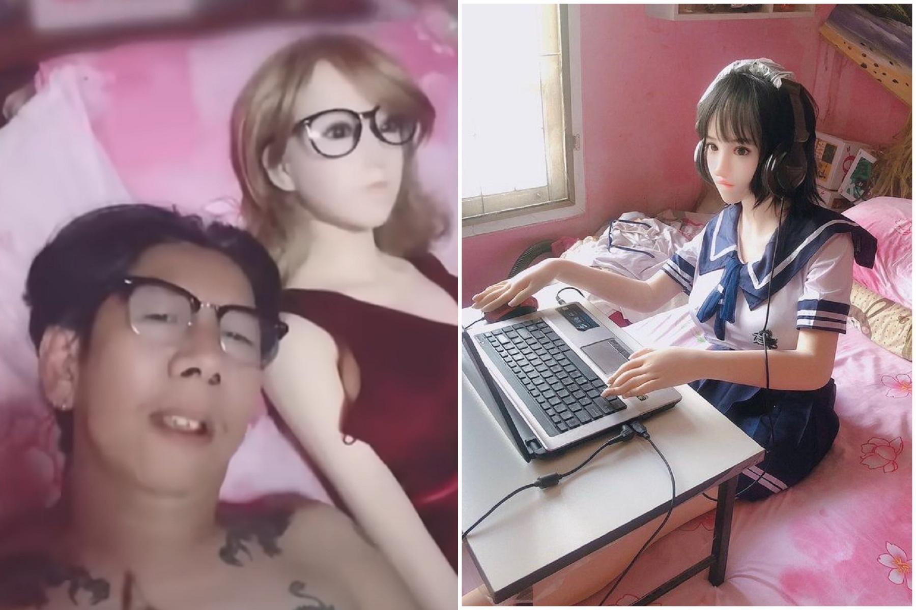 他被離婚不甘當魯蛇，買「人家用過的娃娃」當老婆！天天睡爆噴射好興奮。（翻自《Sanook》）