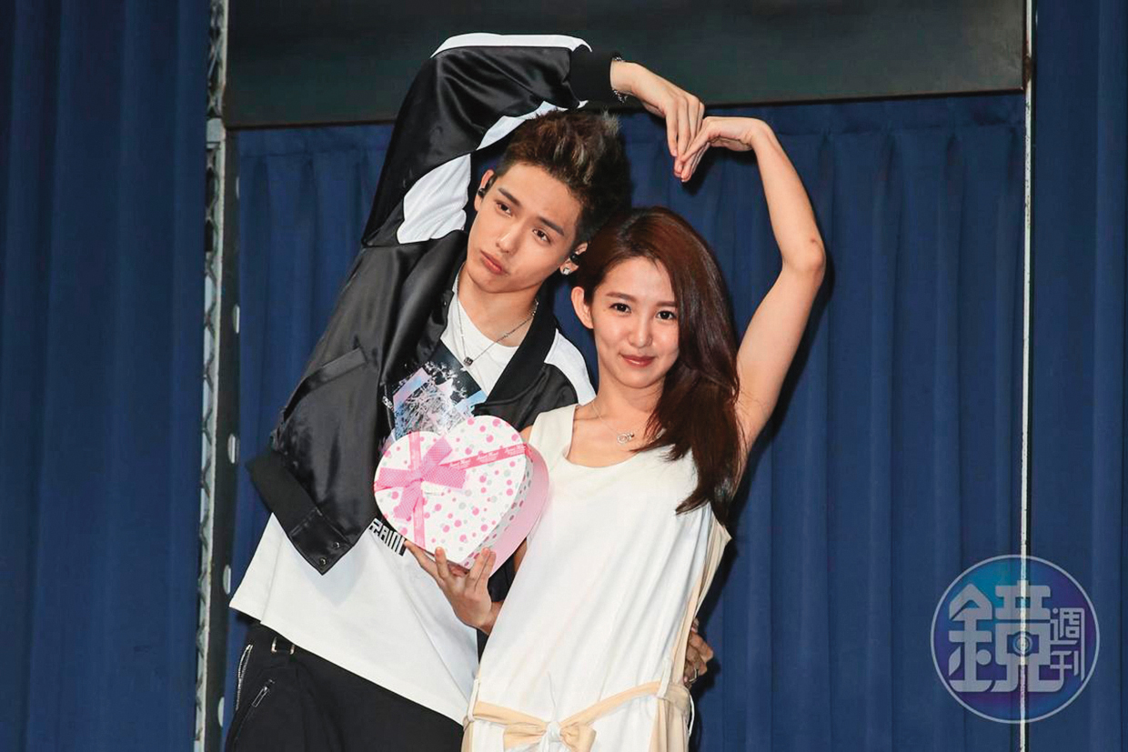 瑤瑤與王以綸情變之前，曾被網友直擊在首爾約會。（本刊資料照）