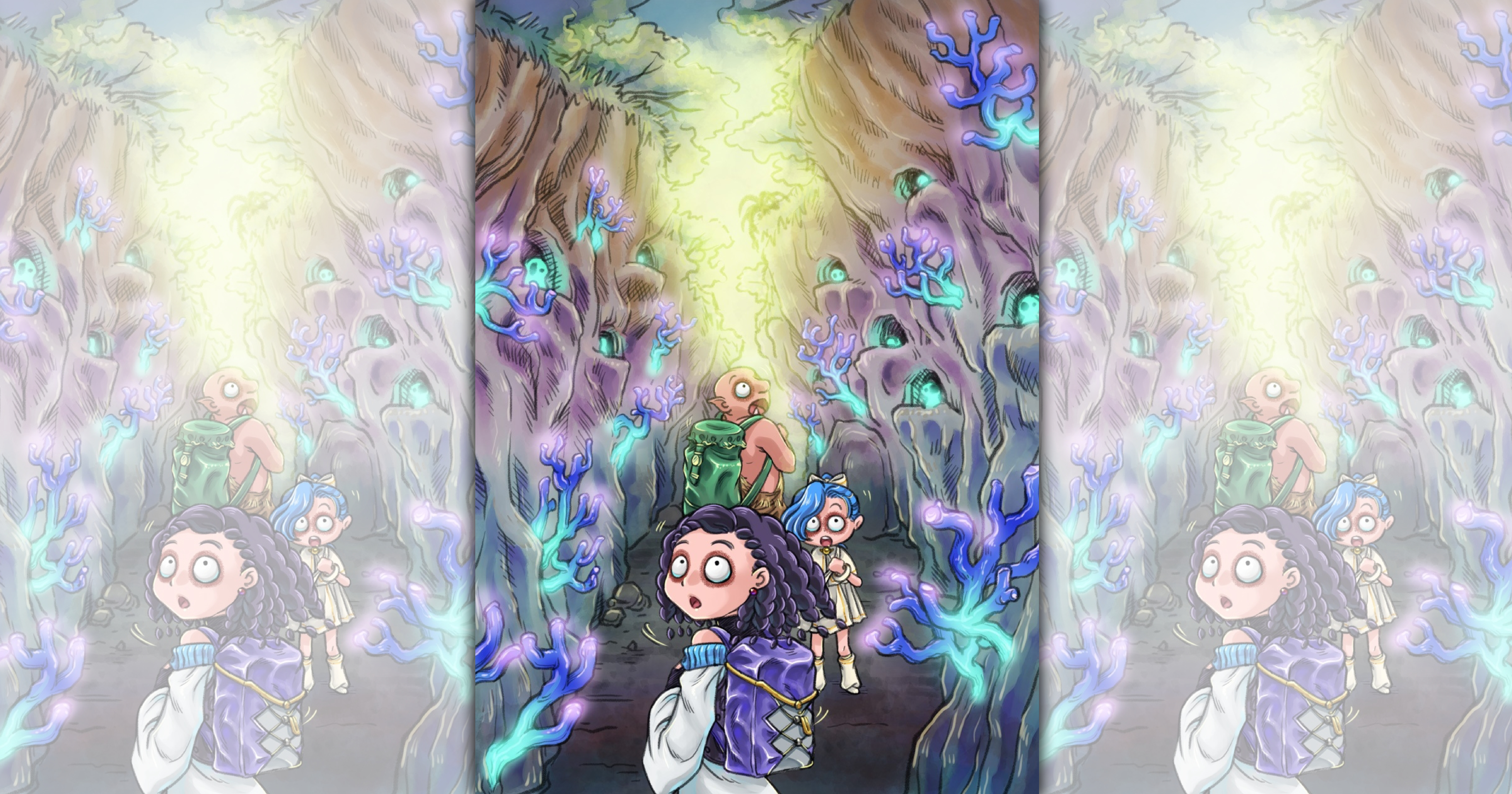 《成為奪心魔之必要》由作者賴惟智擔任編劇及文字分鏡，繪師尼太負責繪製。（艾德萊娛樂提供）