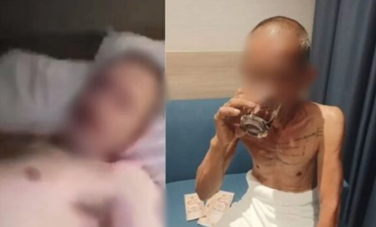 泰國和尚爆出不雅片，消息人士透露，該名外籍男子來自德國。（圖／thethaiger）