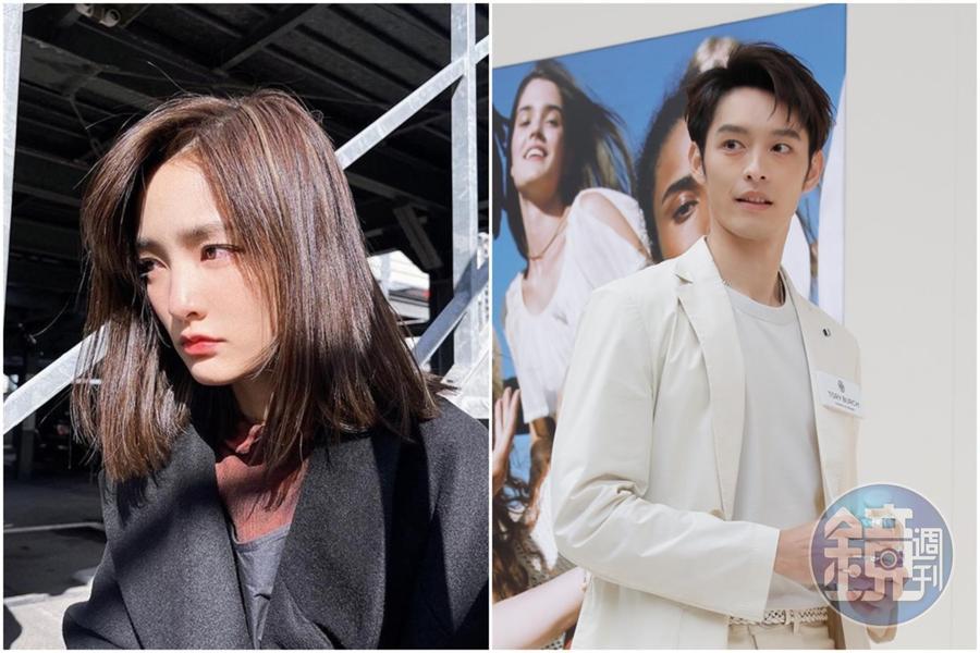 王淨事前知道曹佑寧會認愛；圖為她分享自己在日本吃了個不如預期的親子丼，有點氣到想Ｑ（哭）的畫面；曹佑寧終於對外認愛王淨，而且彼此都很直接，沒有誰追誰的問題。（左圖翻攝IG）