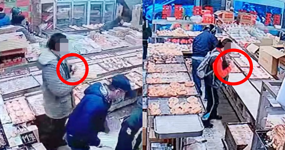 基隆一家麵包老店商品十分便宜,卻接連遇到偷竊民眾,讓店家氣得公布監視器畫面。(翻攝自臉書)