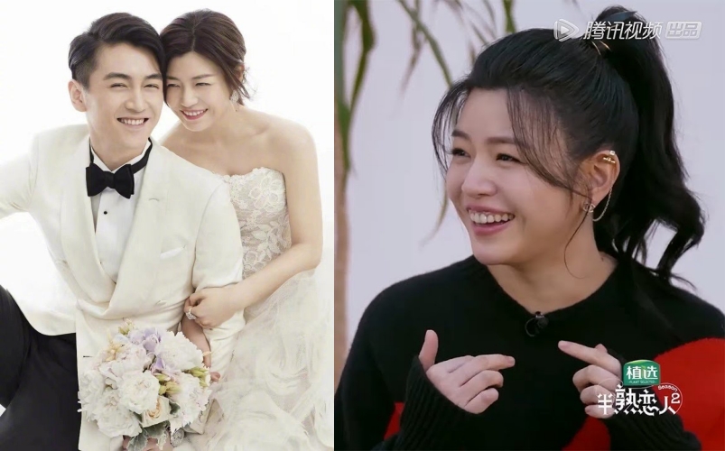 陳妍希口中的家庭日常，又被網友質疑，但也有人認為陳曉的粉絲對她太嚴厲。（翻攝微博）