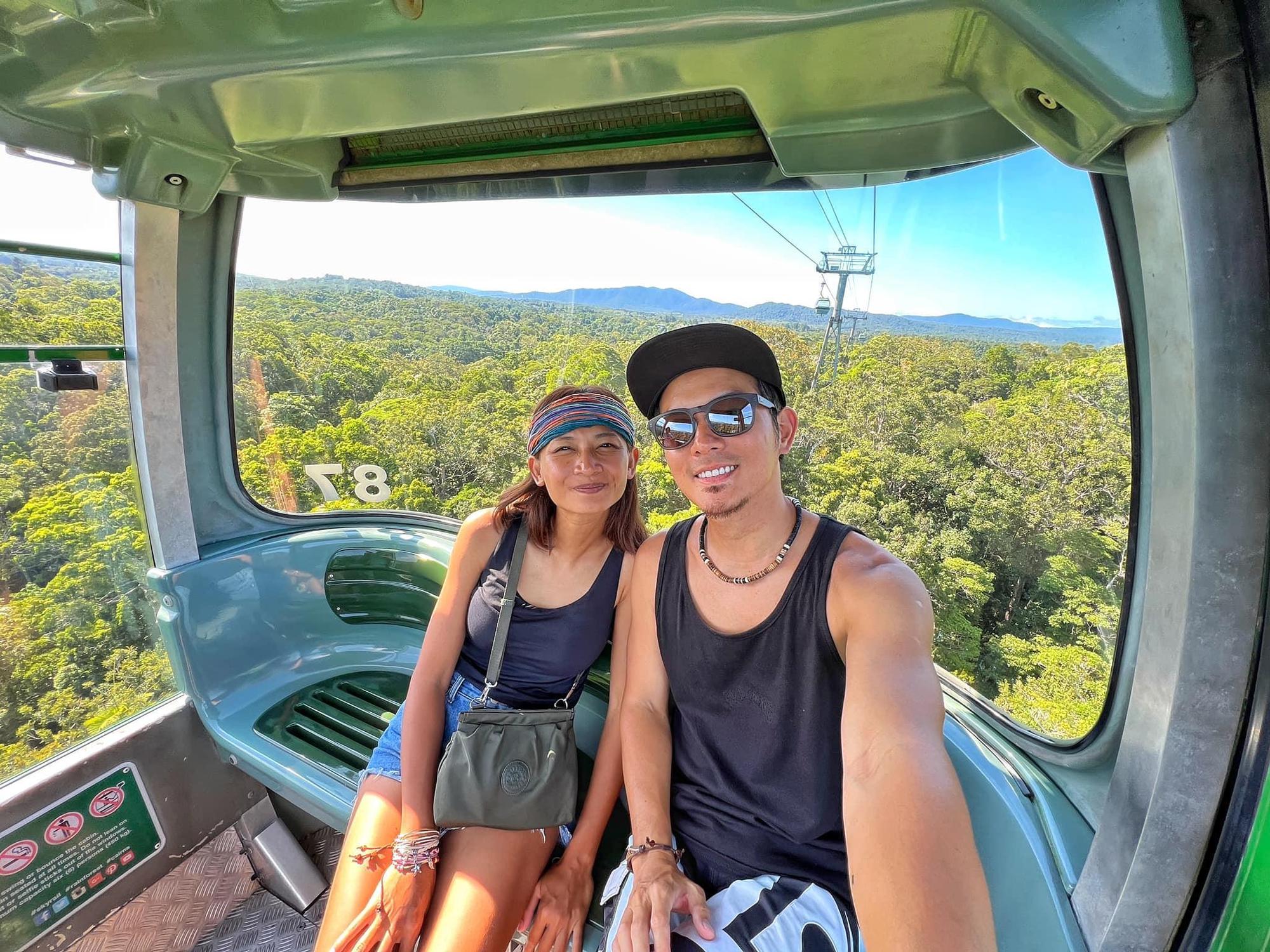 宥勝去年底和老婆到澳洲旅行。(翻攝自宥勝臉書)