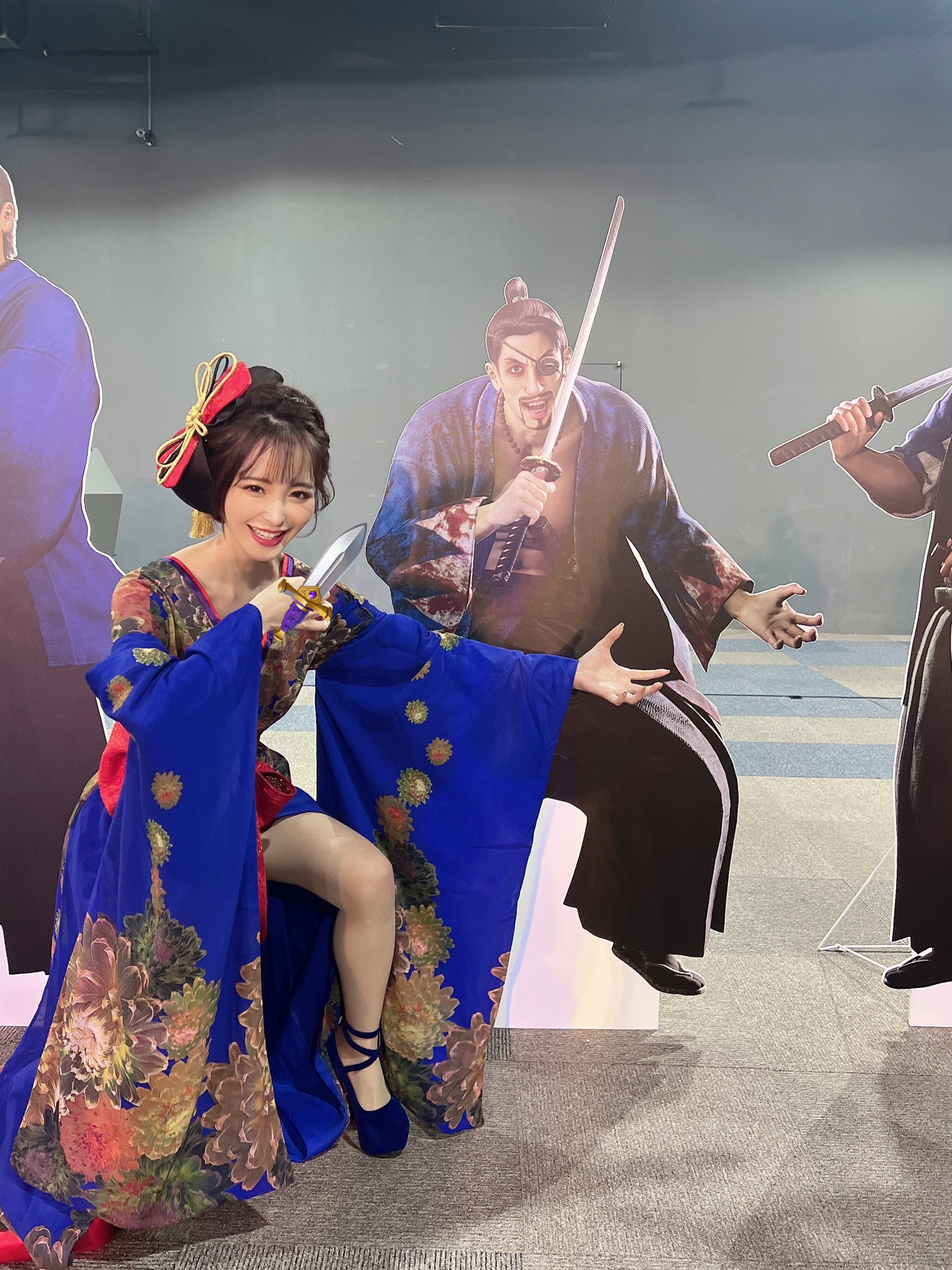 桃乃木這次來台宣傳電玩。（翻自桃乃木推特+IG）