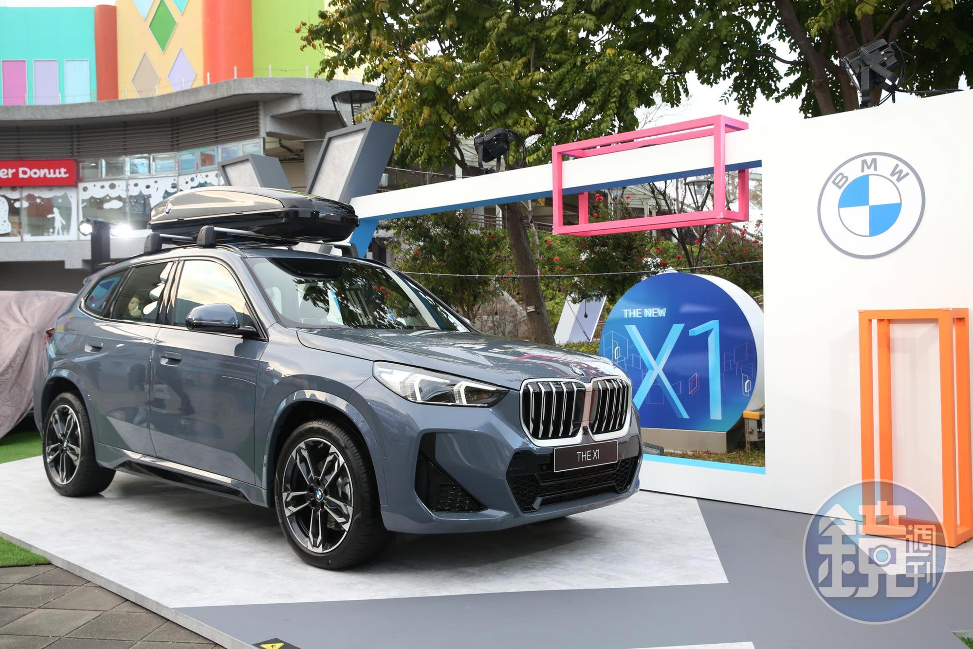 BMW 23日正式在台發表大改款的小型入門休旅X1系列。