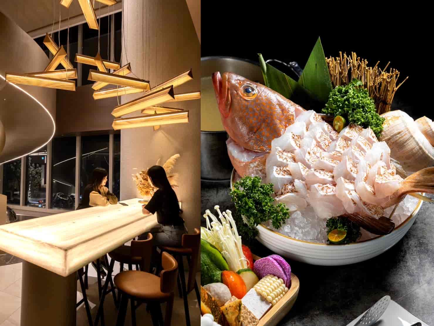 位於高樓層的「沐明鍋物」號稱火鍋界的勞斯萊斯。