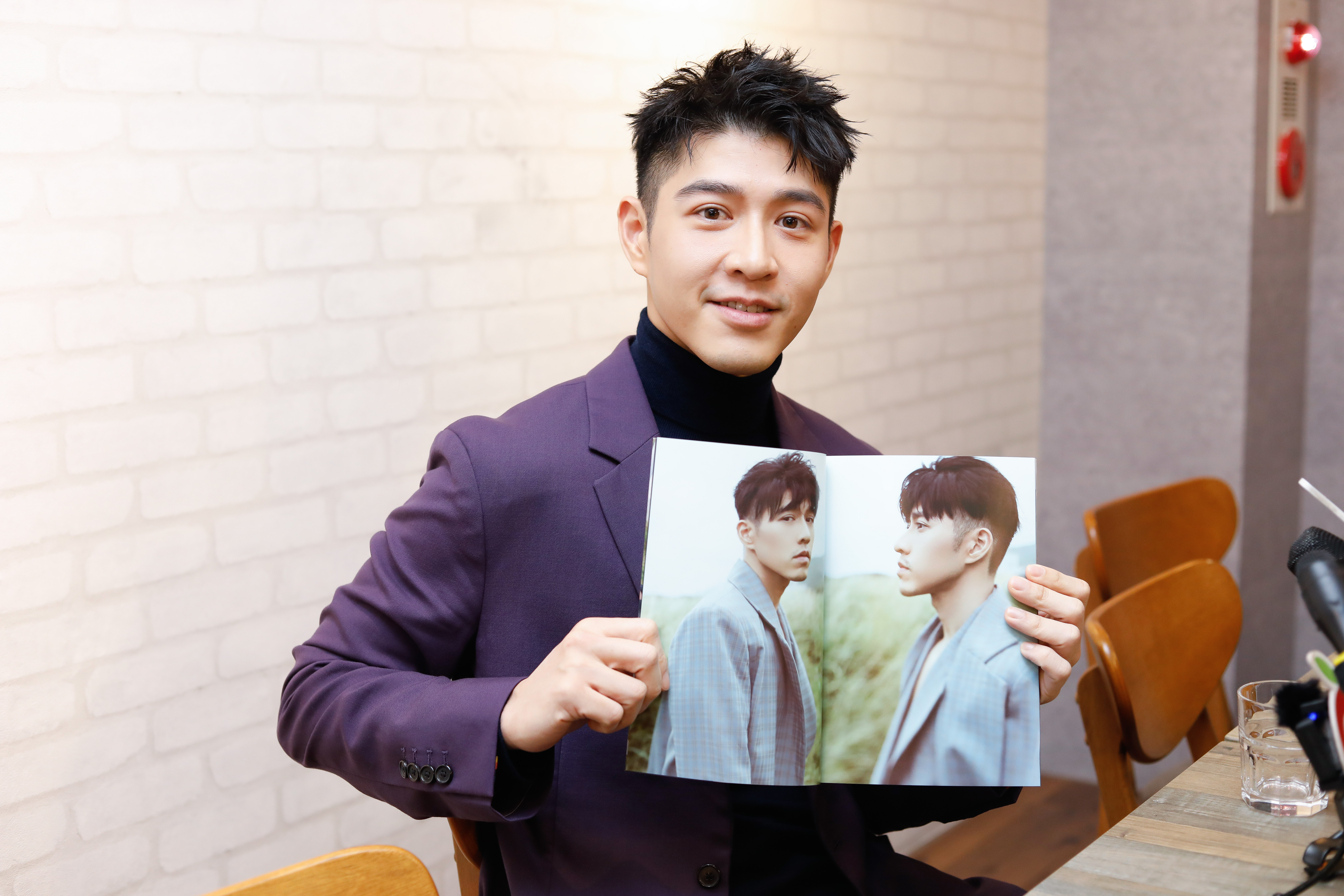 吳岳擎為了寫真書一週狂瘦5公斤。