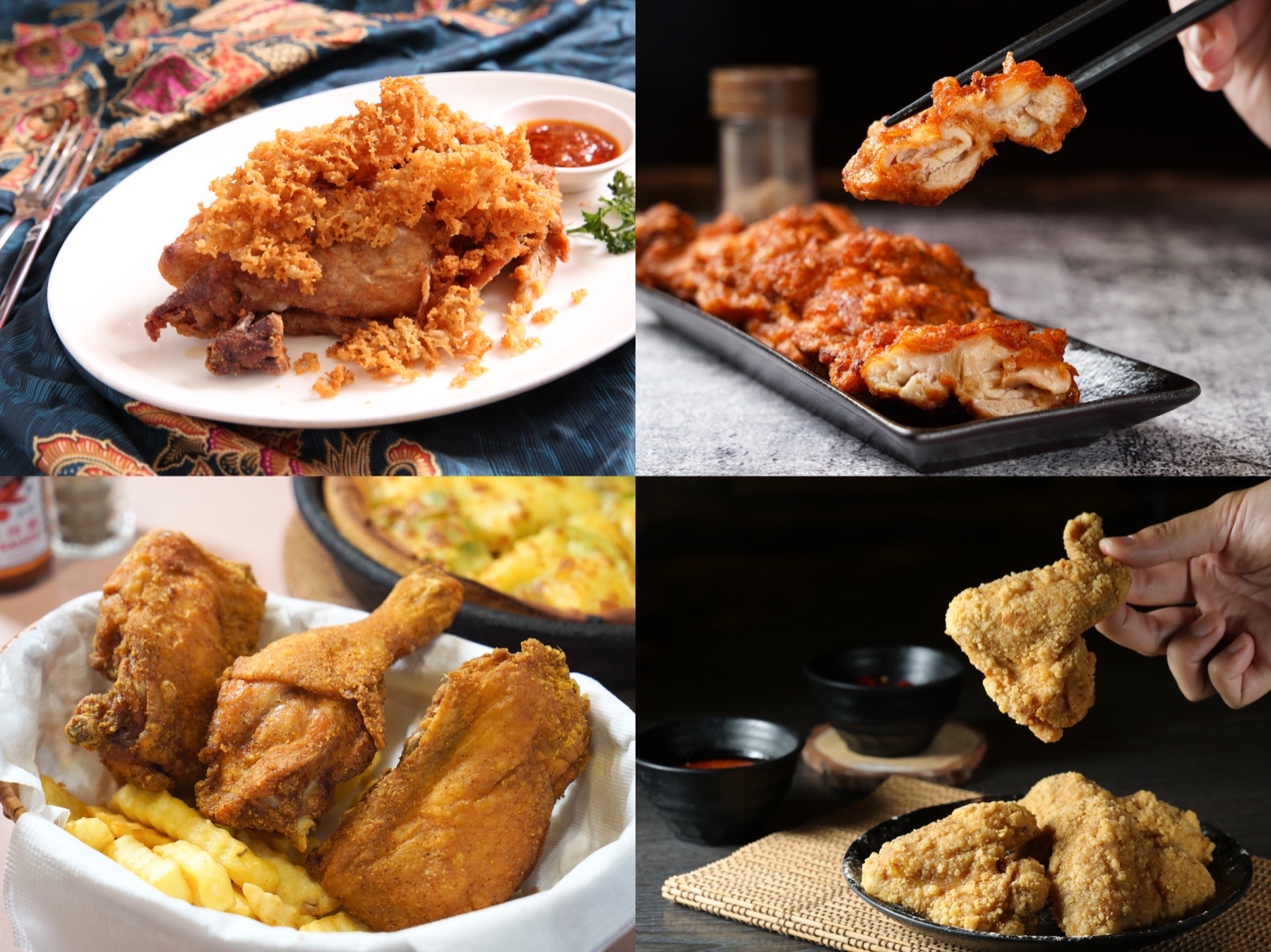 好吃炸雞人人愛,連披薩、拉麵、火鍋店等餐廳,都會特製炸雞吸引客人,有的口味還不輸專賣店。