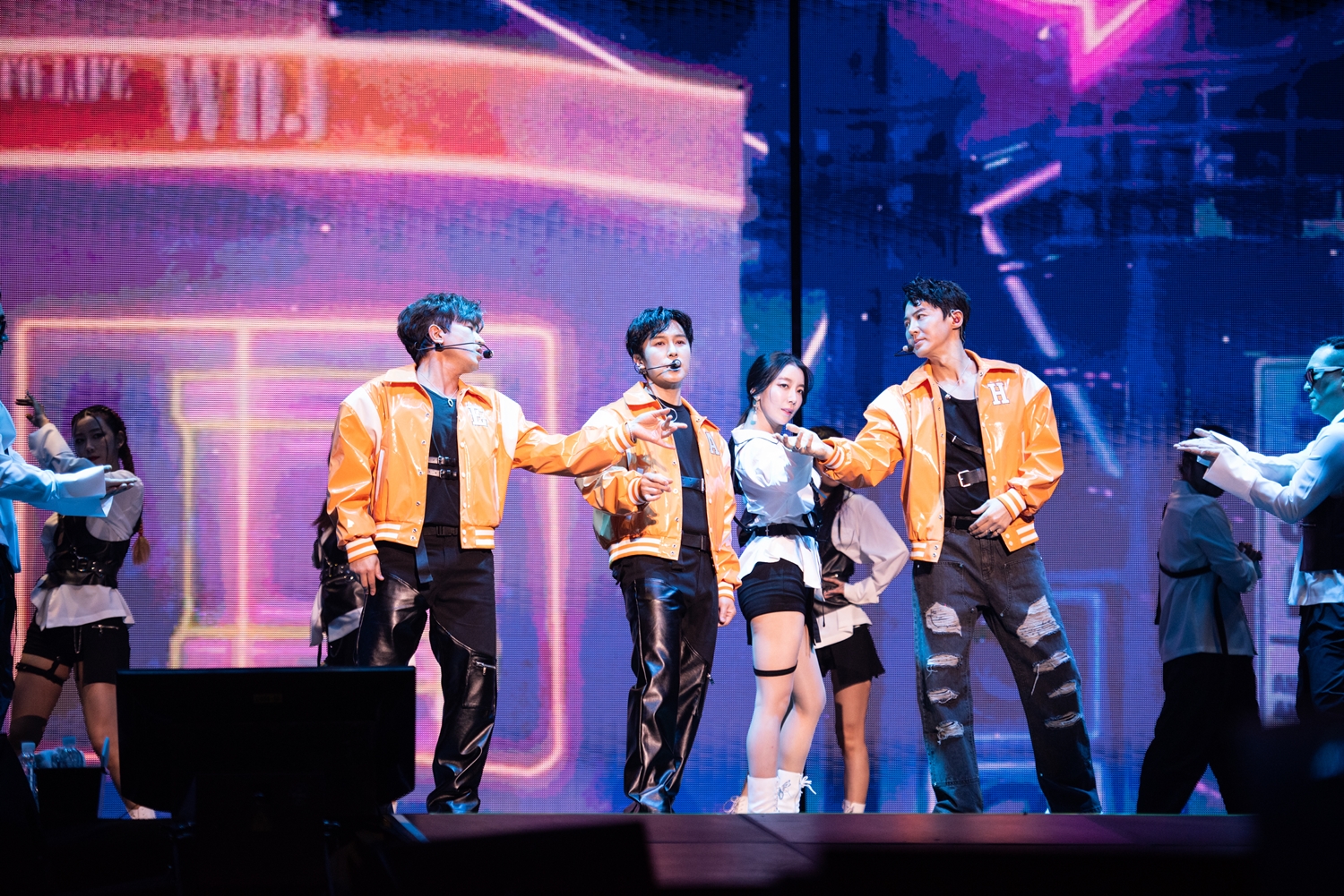 神話WDJ由李玟雨、金烔完與JunJin組成，將於4月在台舉辦見面會。（大藝未來國際有限公司提供）