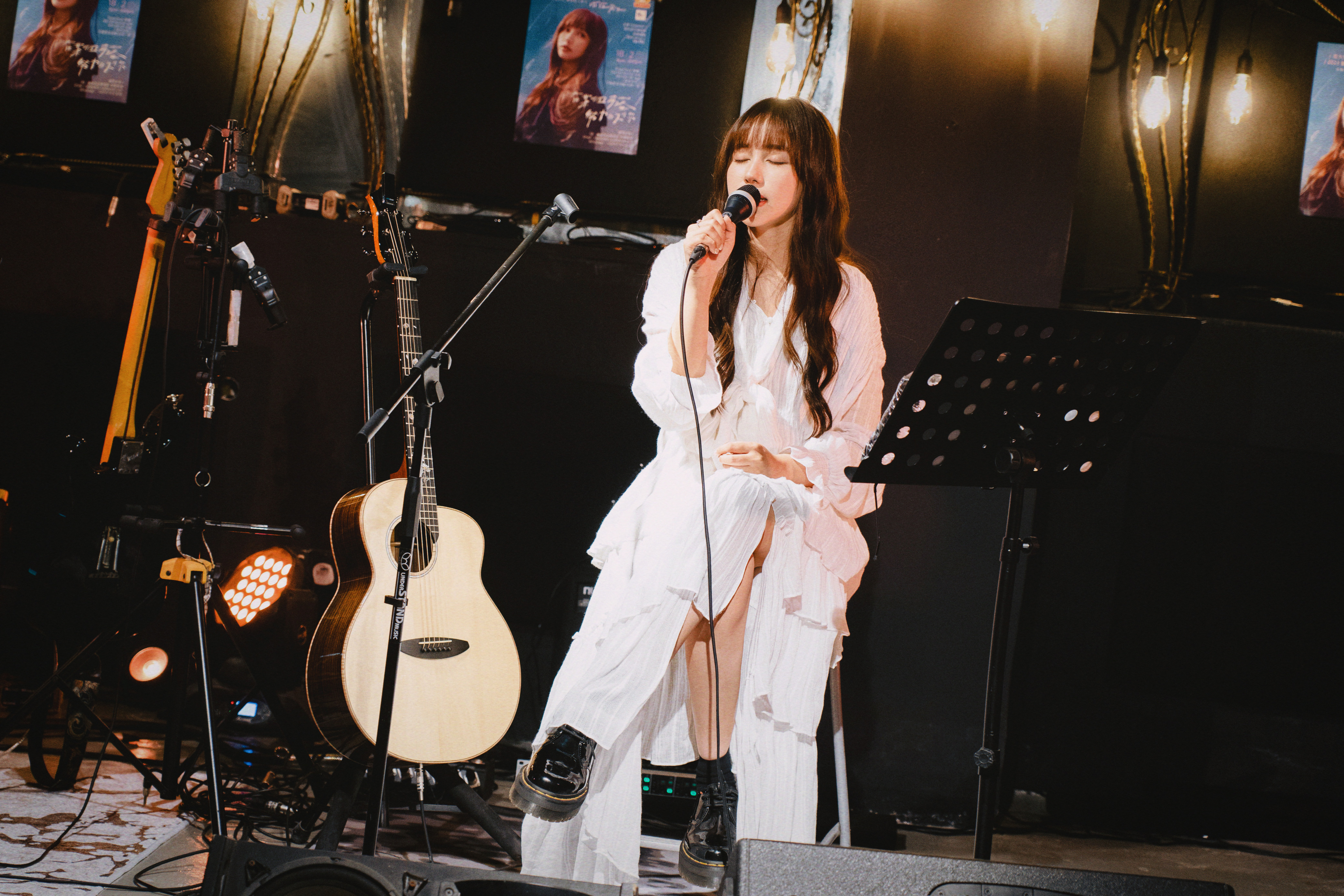 新人琳誼Ring日前飛往星馬兩個城市舉辦《在某個角落努力的你》專場演唱會。（相映國際提供）