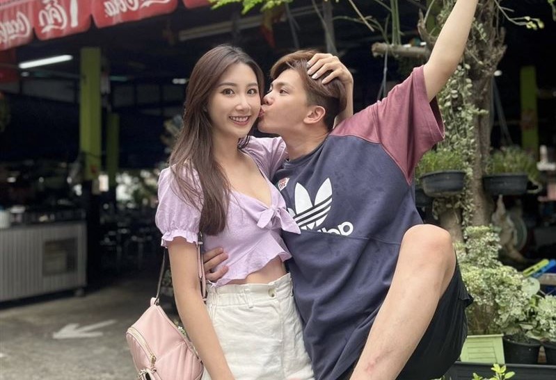 孫生與Wendy分分合合，最後終於斷開彼此，因為「三觀不合」。（翻攝自Wendy IG）