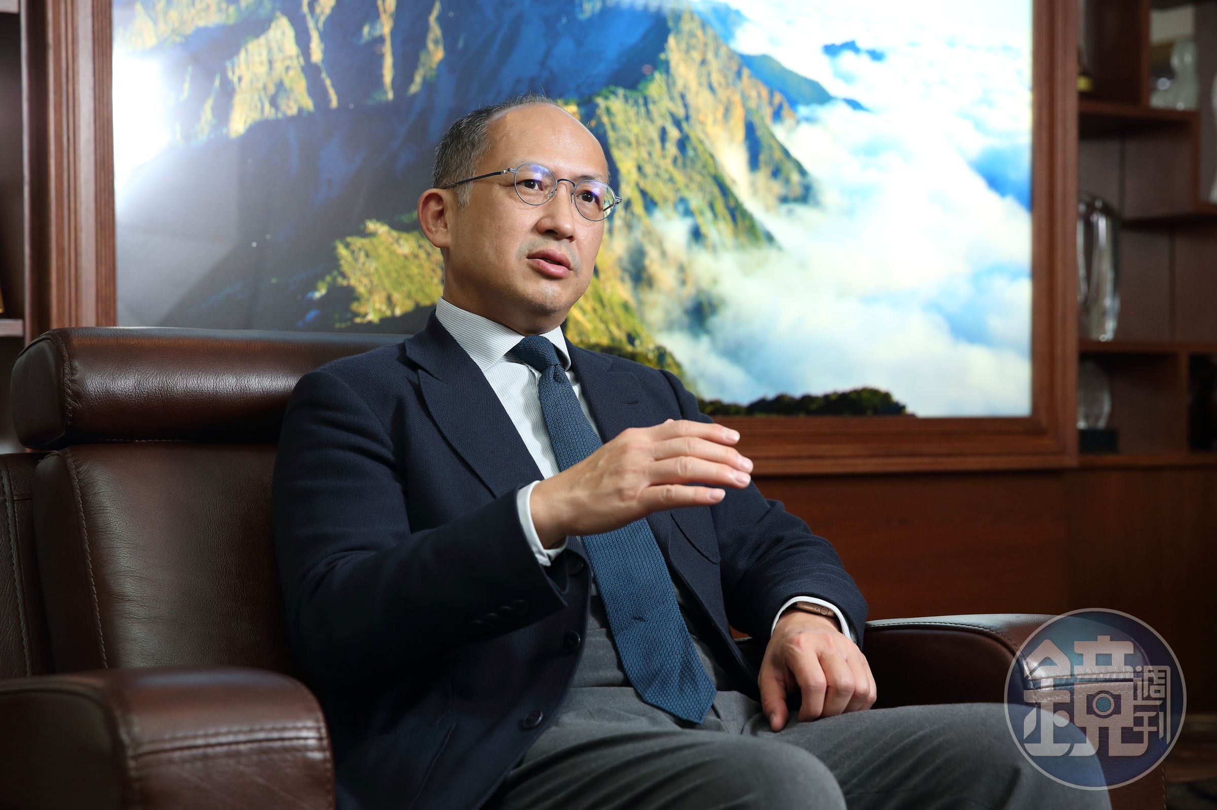 陳冠舟親上火線受訪,強調國票金董事會有必要重新改組。
