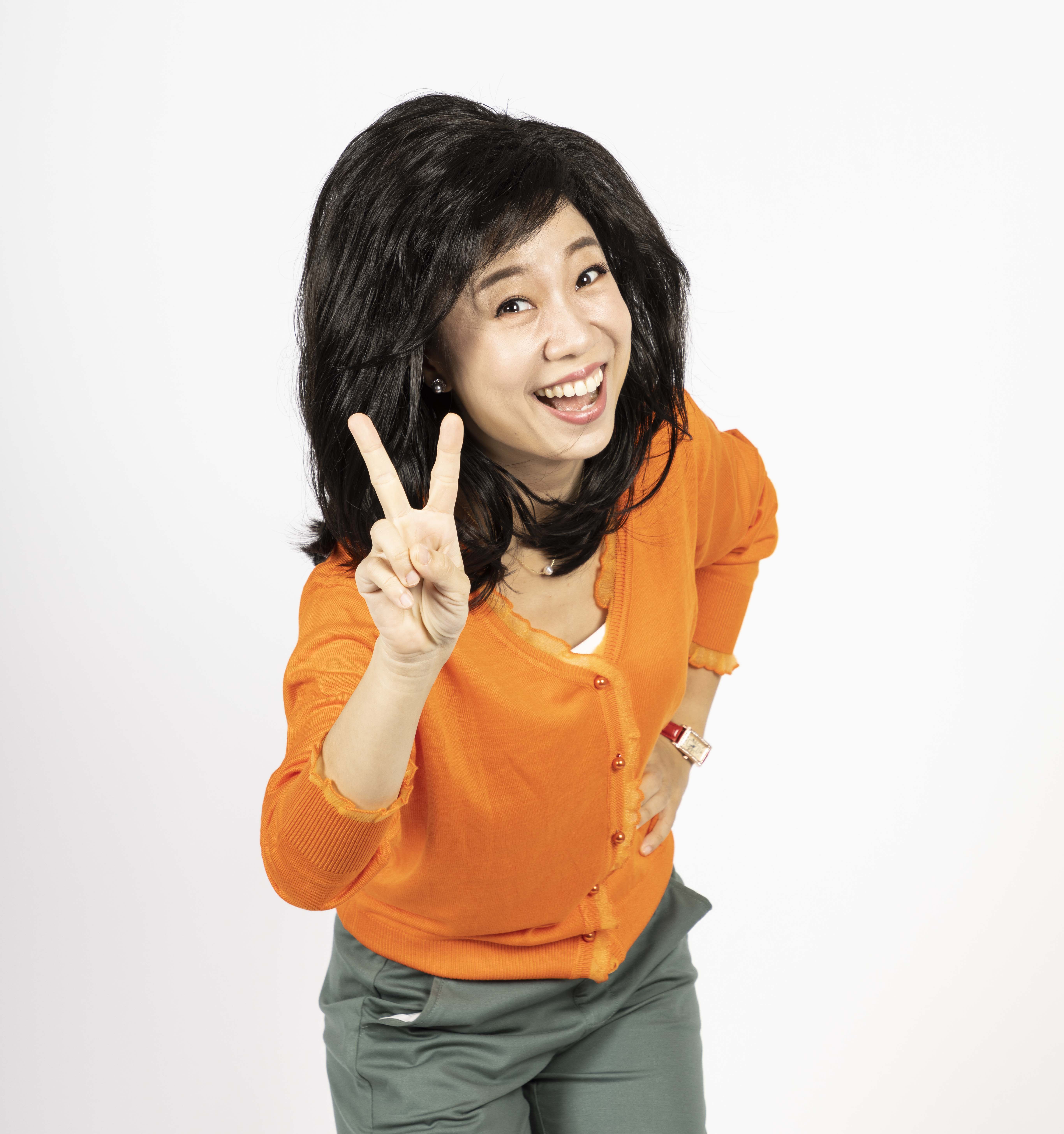 陳敬萱飾演「駱媽咪」。（夢田影像提供）