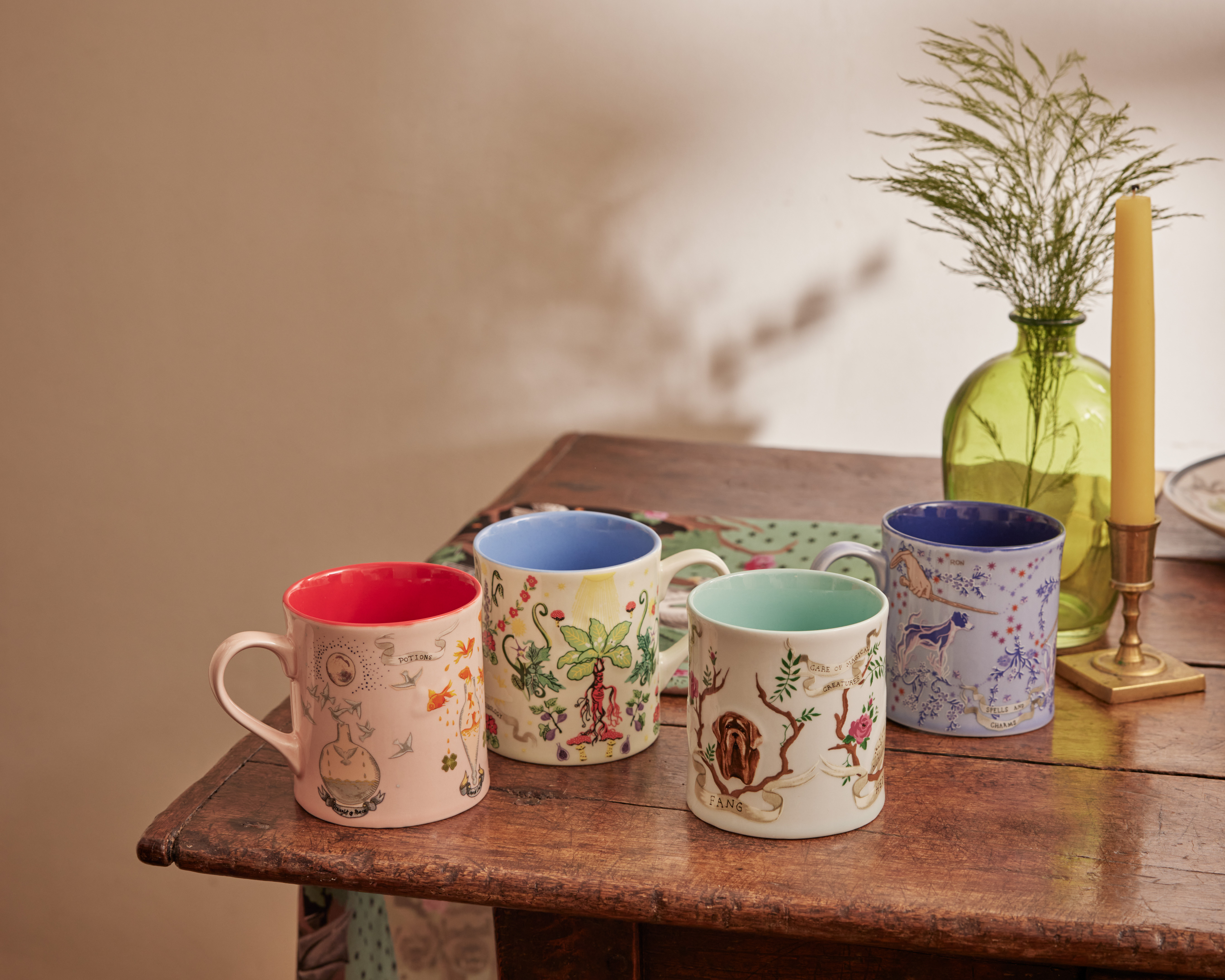 Cath Kidston X Harry Potter聯名系列馬克杯。各NT$850（永三提供）