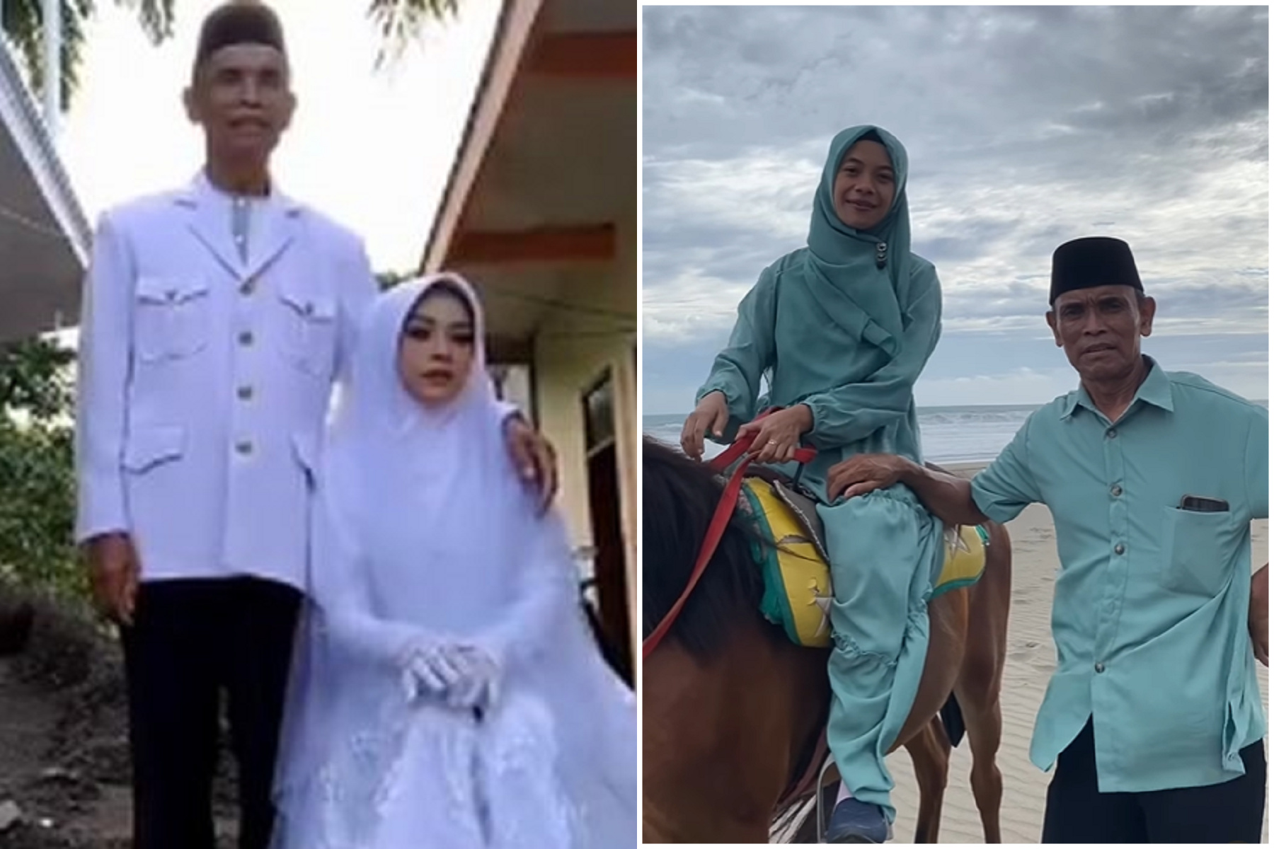 妹子被逼嫁大36歲老男人哭慘,結局大展開!現在笑著「榨乾他」。(翻自《Detik》+IG)