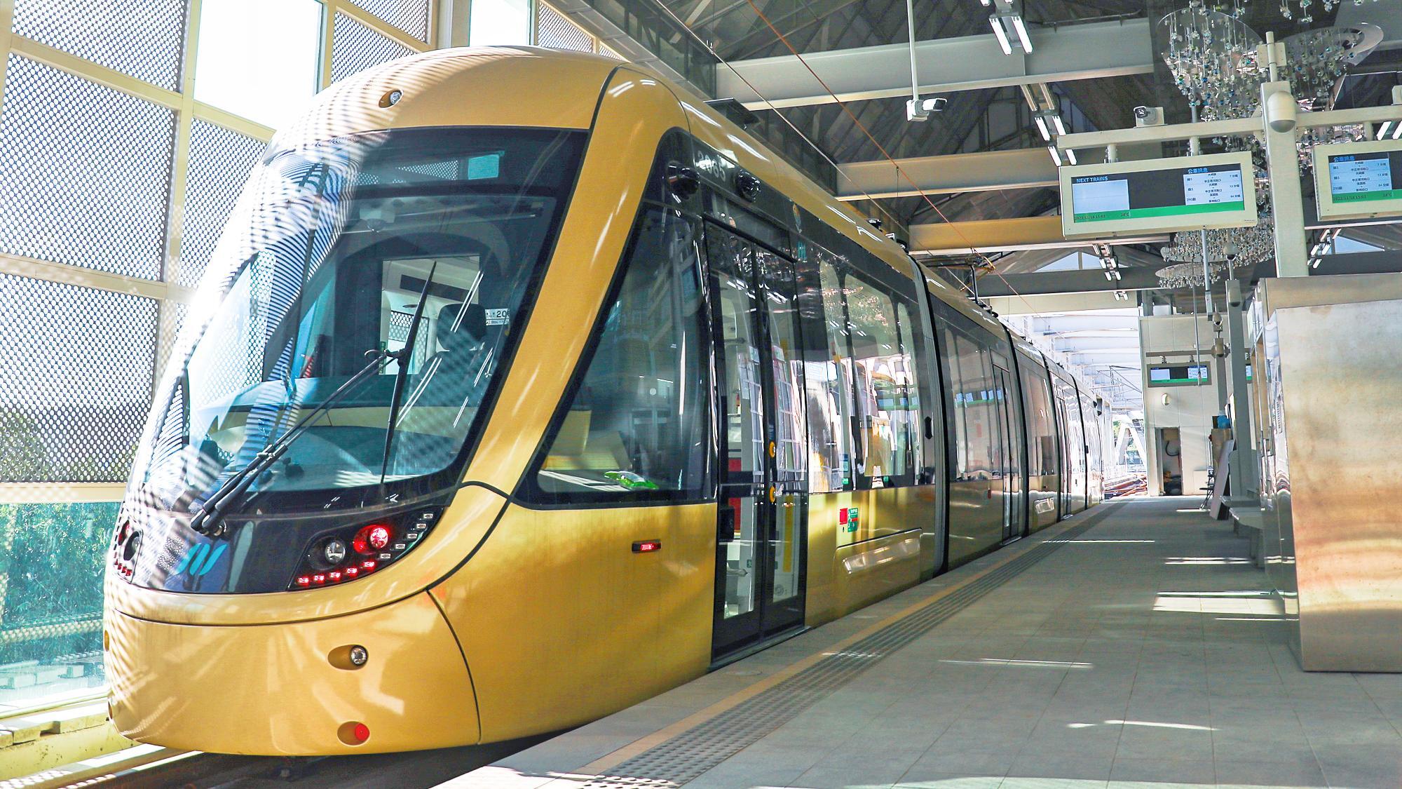 安坑輕軌自3月6日起開始全日正常營運。（新北捷運公司提供）