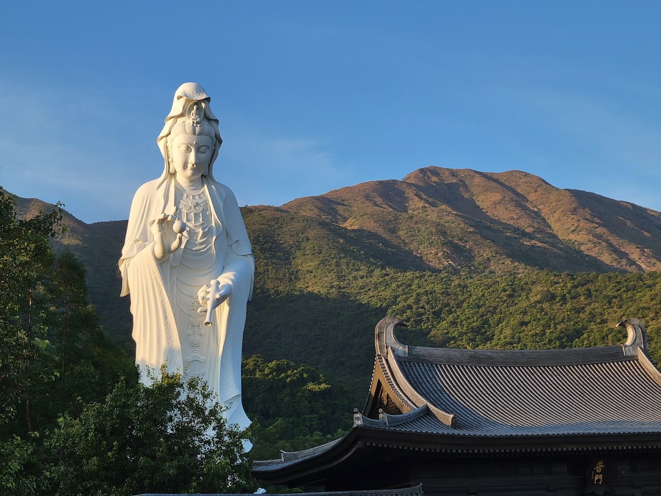 香港慈山寺用來祭拜觀音。（翻攝Google Map）