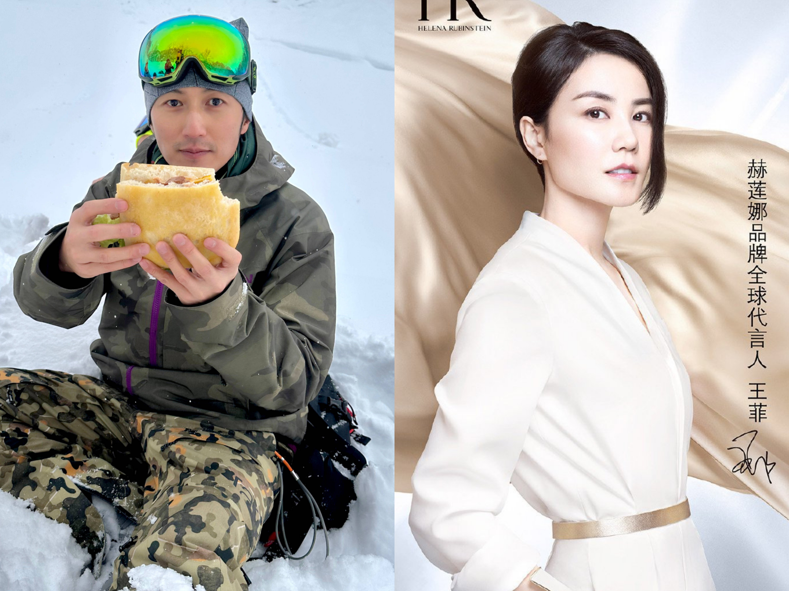 謝霆鋒與王菲相差11歲的姐弟戀屢傳分手，兩人身邊好友均嗤之以鼻。（鋒味微博／網路圖片）