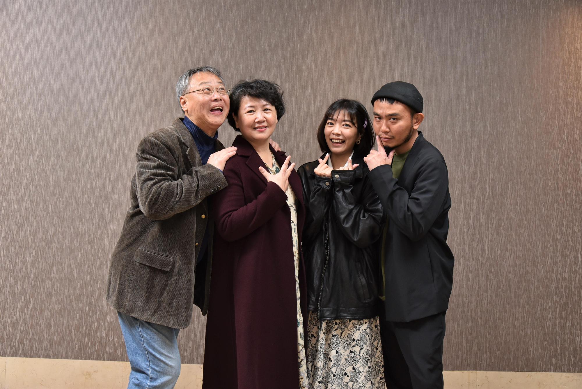 《人間條件八》主角公開，由陳希聖（左起）、王琄、林雨宣和楊大正主演。（綠光創藝提供）