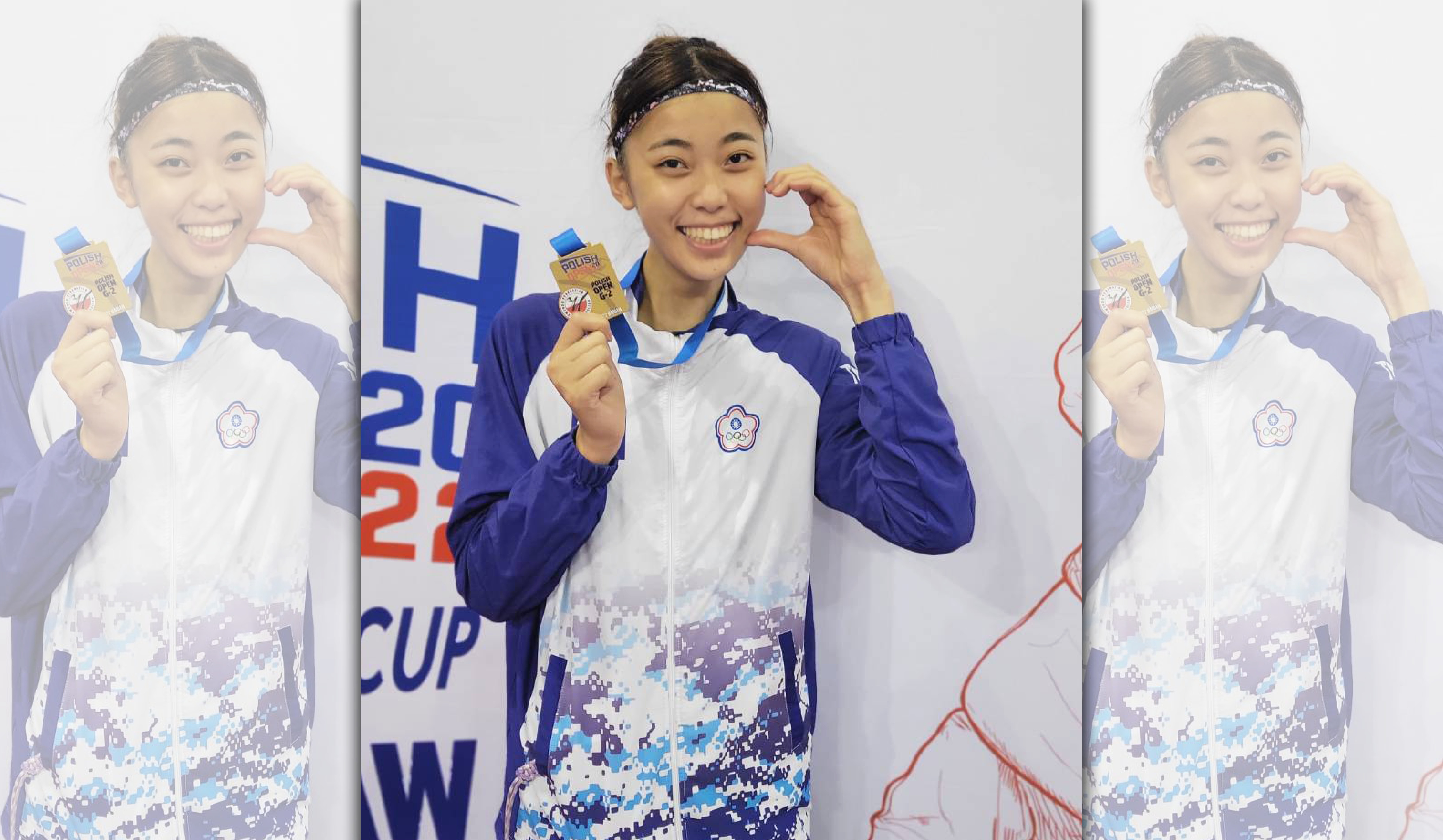 羅嘉翎因0.1公斤遭美國公開賽判失格。（翻攝自羅嘉翎臉書）