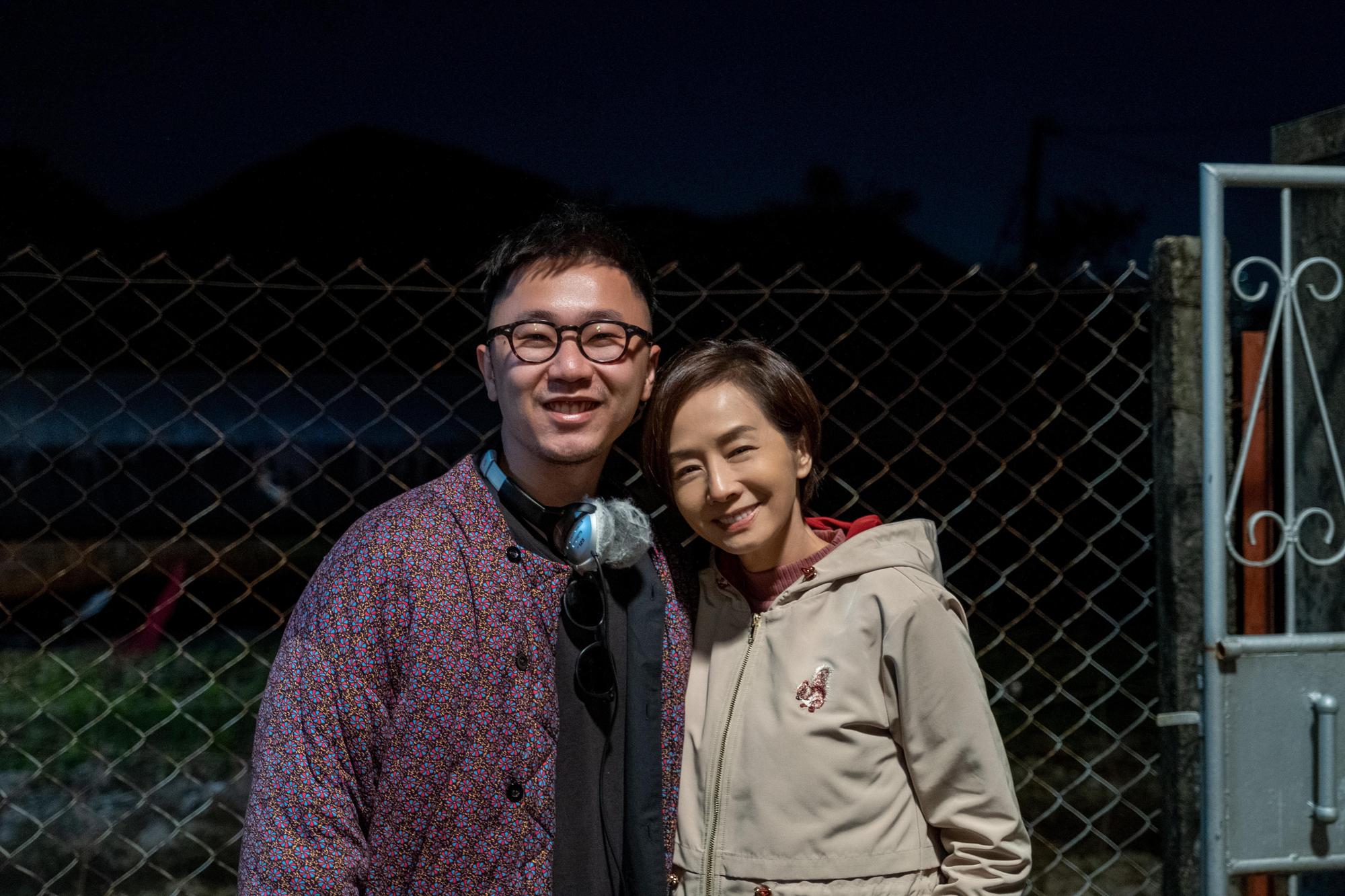 導演曾慶宏與毛舜筠合作愉快，兩人開拍前做足溝通，在有限的預算裡，精準又有效率地完成拍攝。（甲上提供）