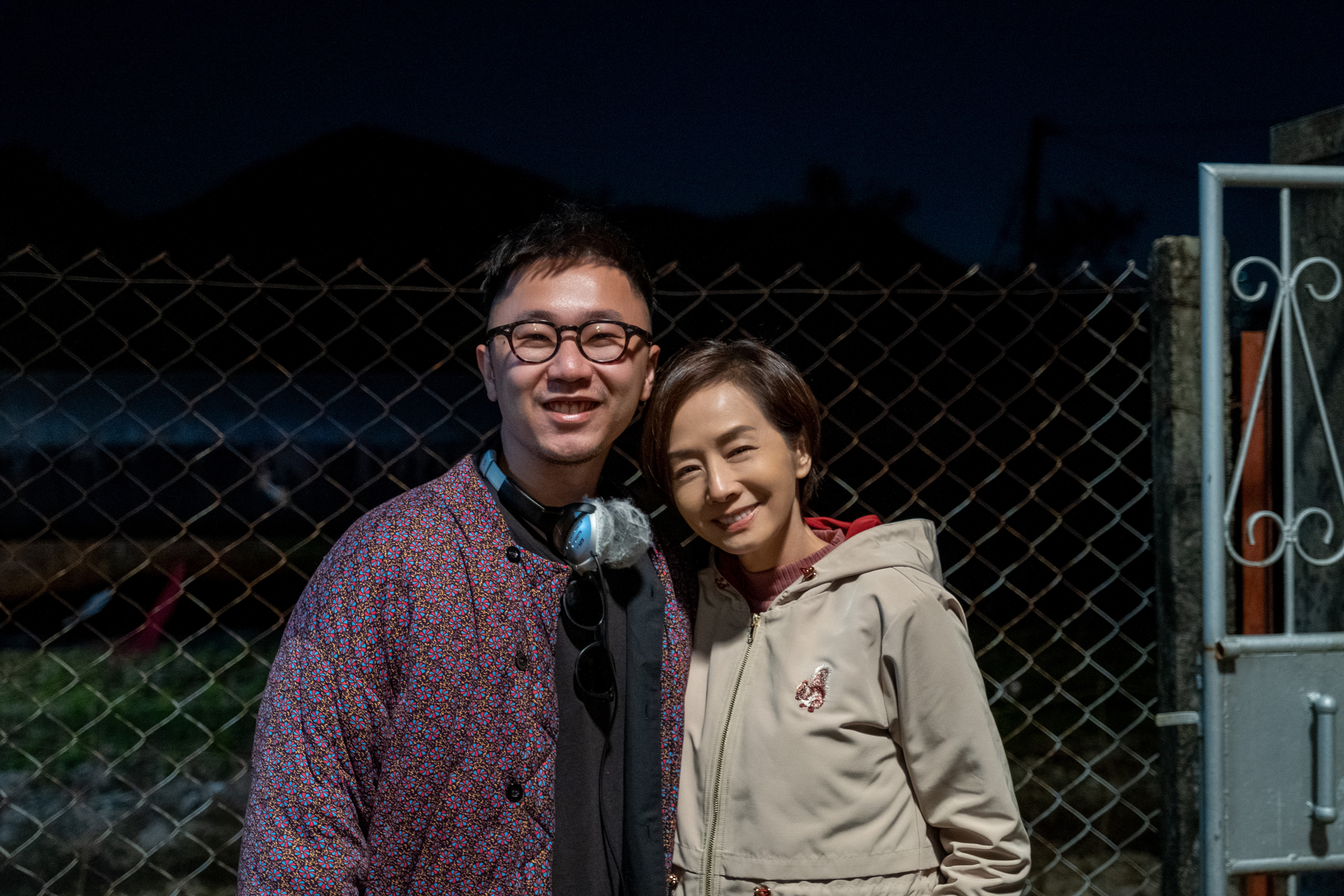 導演曾慶宏與毛舜筠合作愉快，兩人開拍前做足溝通，在有限的預算裡，精準又有效率地完成拍攝。（甲上提供）