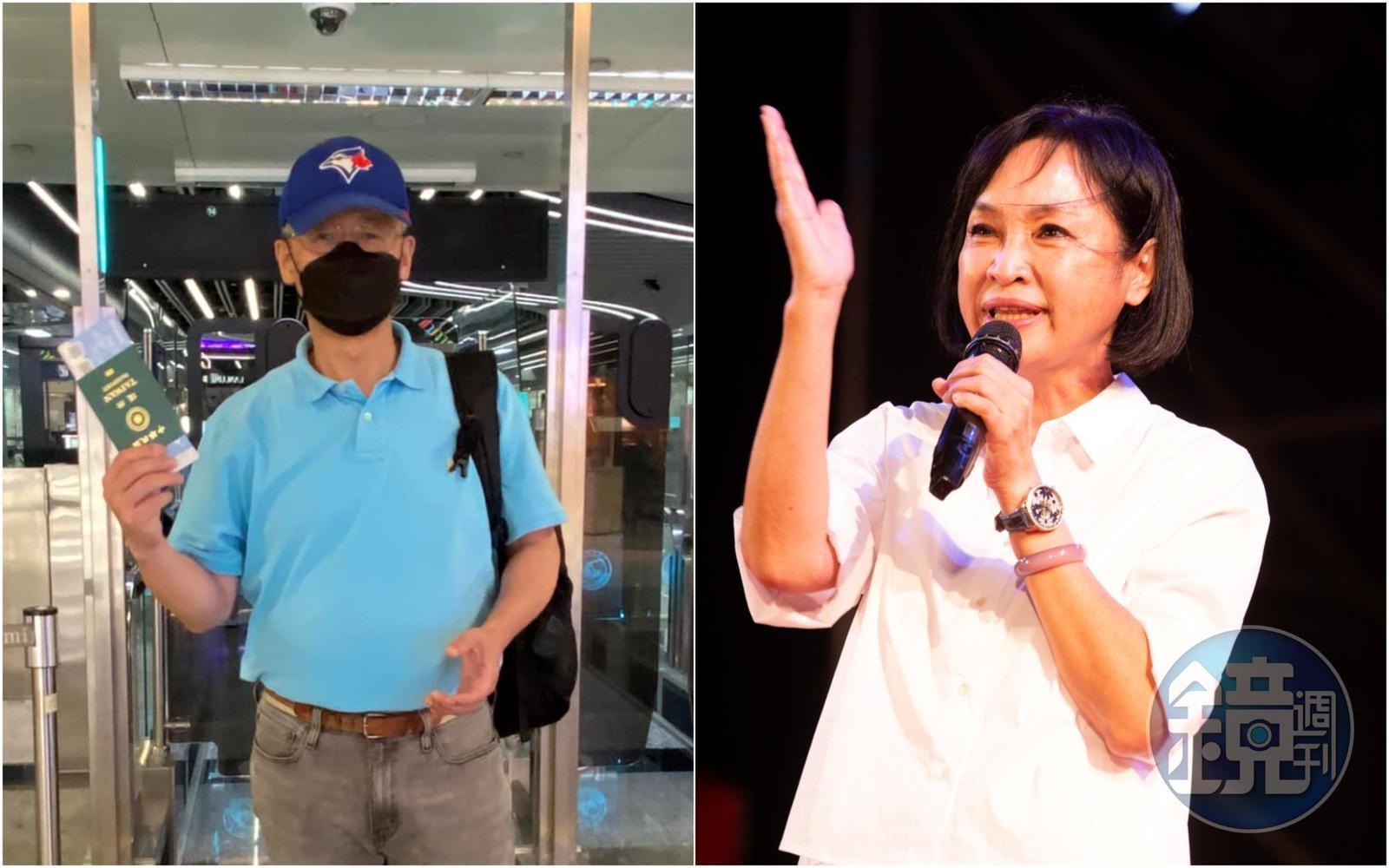 以筆名翁達瑞發文的教授陳時奮(左)指國民黨高雄市長候選人柯志恩(右)學術不倫,被國民黨提告後今獲北檢不起訴處分。(翻攝臉書/本刊資料照)
