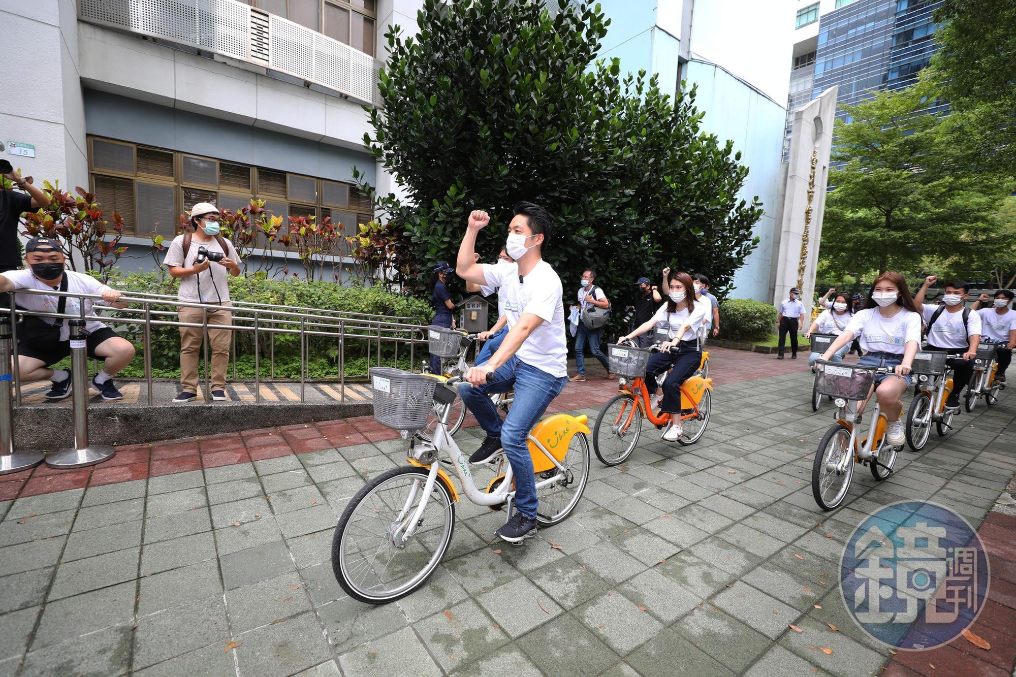 蔣萬安重申，YouBike前30分鐘免費政見朝全體市民適用方向規劃。（本刊資料照）