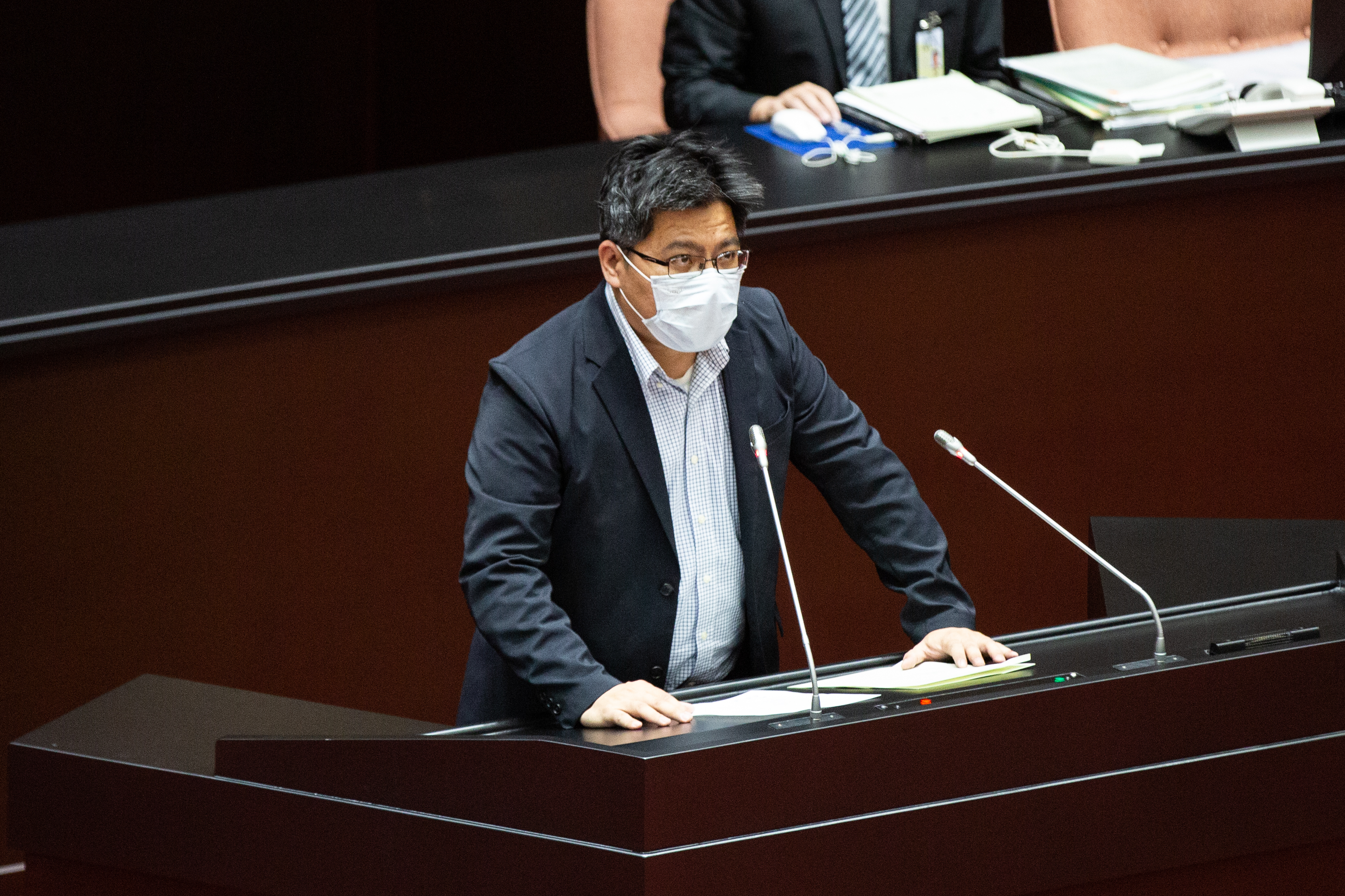 邱顯智轟民進黨公然說謊、可恥。（本刊資料照）