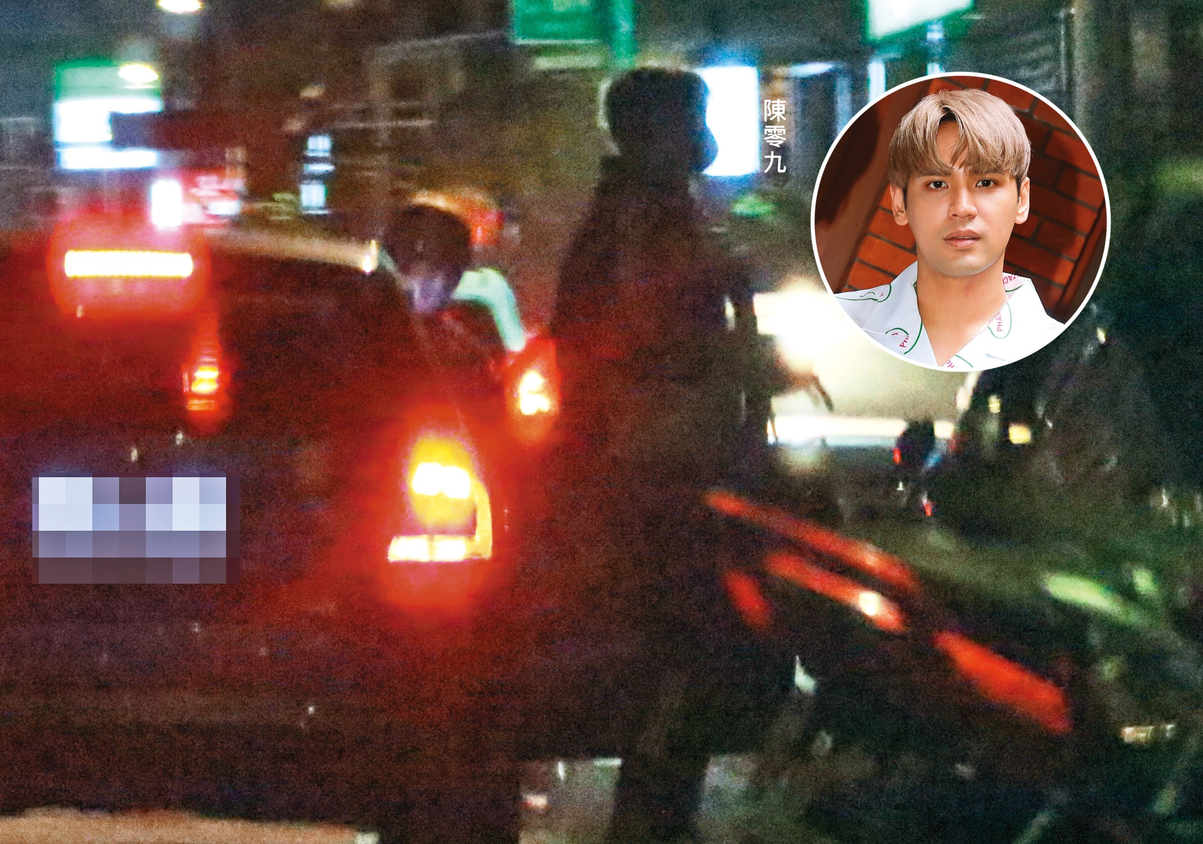 下車回家的陳零九早先受訪提到，雖然心情大受影響，但最近都在努力工作，也回應了情變相關話題。