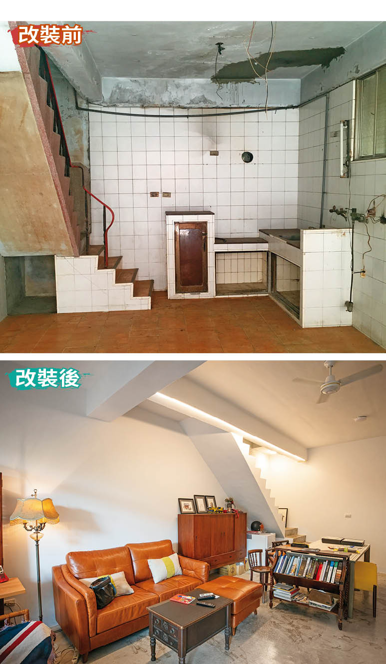 在陳志忠巧手改裝後,目前工作室已煥然一新。