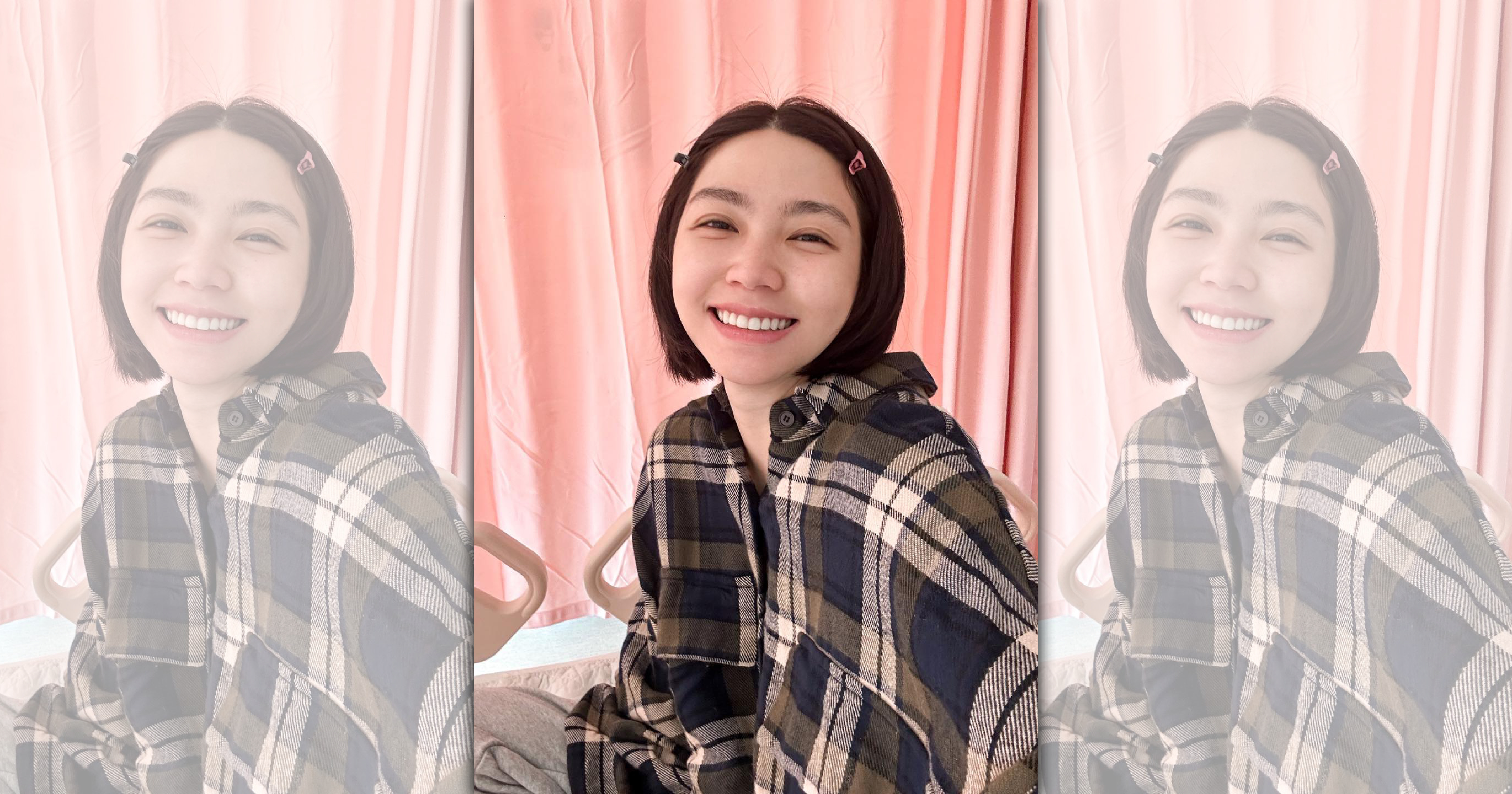 曾智希在臉書po文希望手術順利。（翻攝自曾智希臉書）