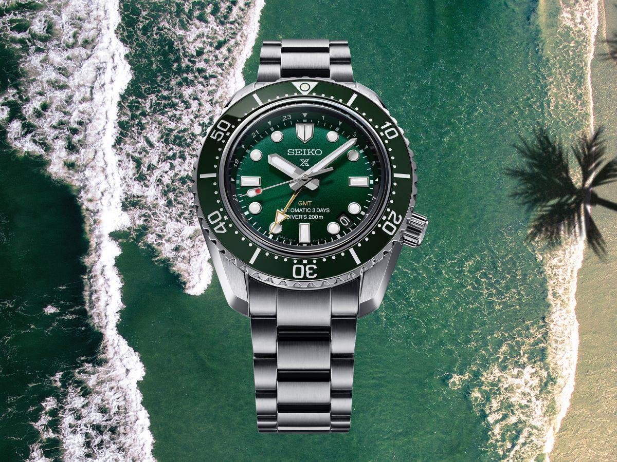 SEIKO發表全新Prospex 1968 Diver's GMT腕錶，是此系列第一款機械式GMT三日鏈功能錶款。定價約1,700歐元。