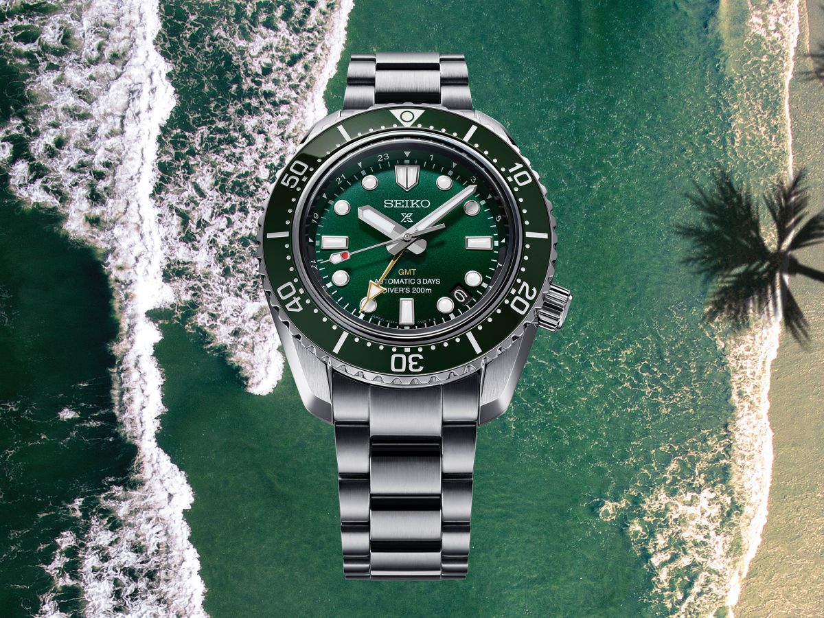 SEIKO發表全新Prospex 1968 Diver's GMT腕錶，是此系列第一款機械式GMT三日鏈功能錶款。定價約1,700歐元。
