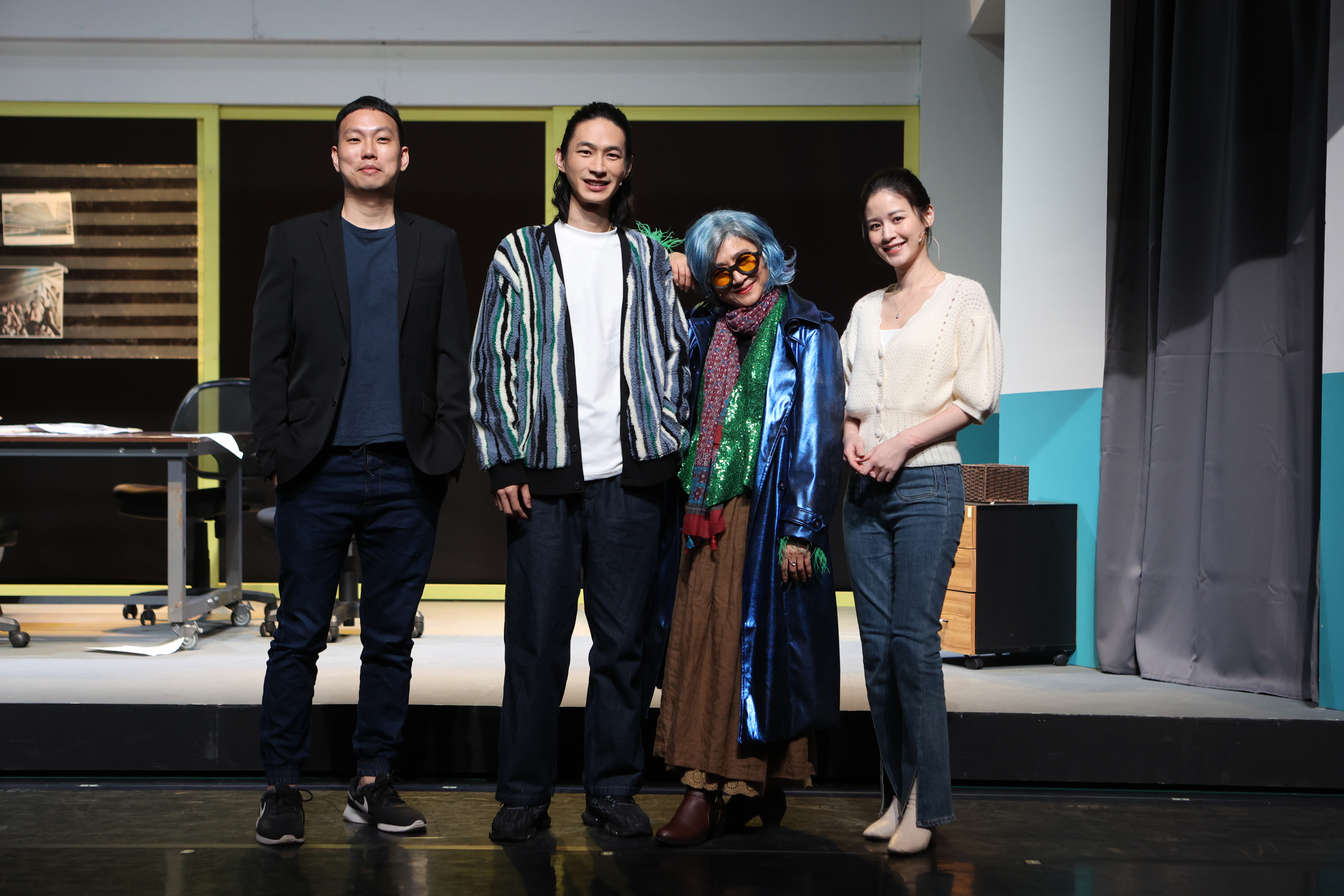 《天后》提及明星成名前的辛酸血淚，由楊麗音、黃河與袁子芸主演。（故事工廠提供）