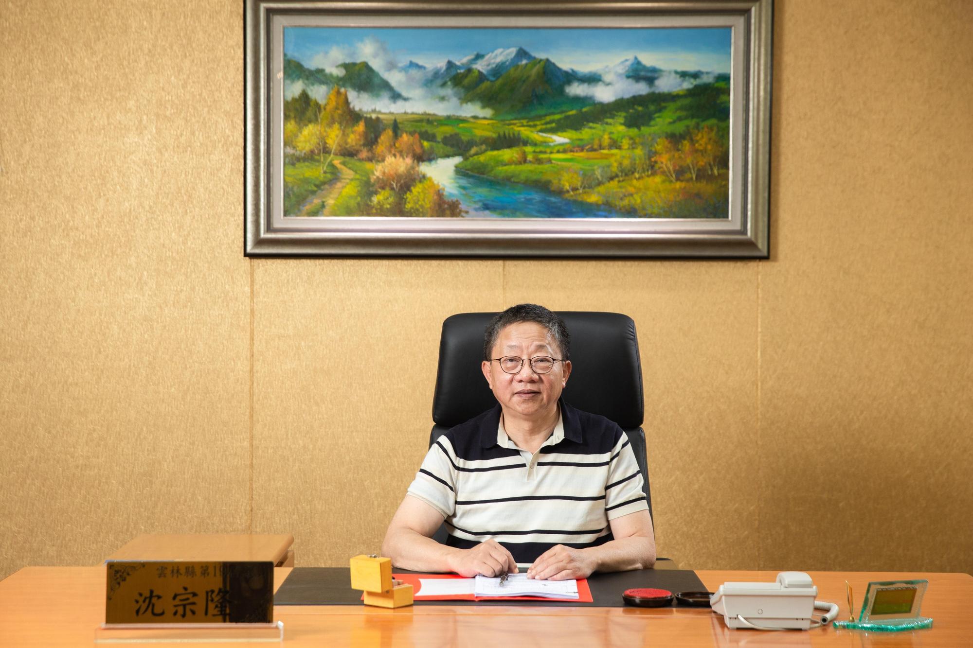 雲林縣議長沈宗隆涉入達德集團行賄案,今凌晨以200萬元交保。(翻攝自雲林縣政府)