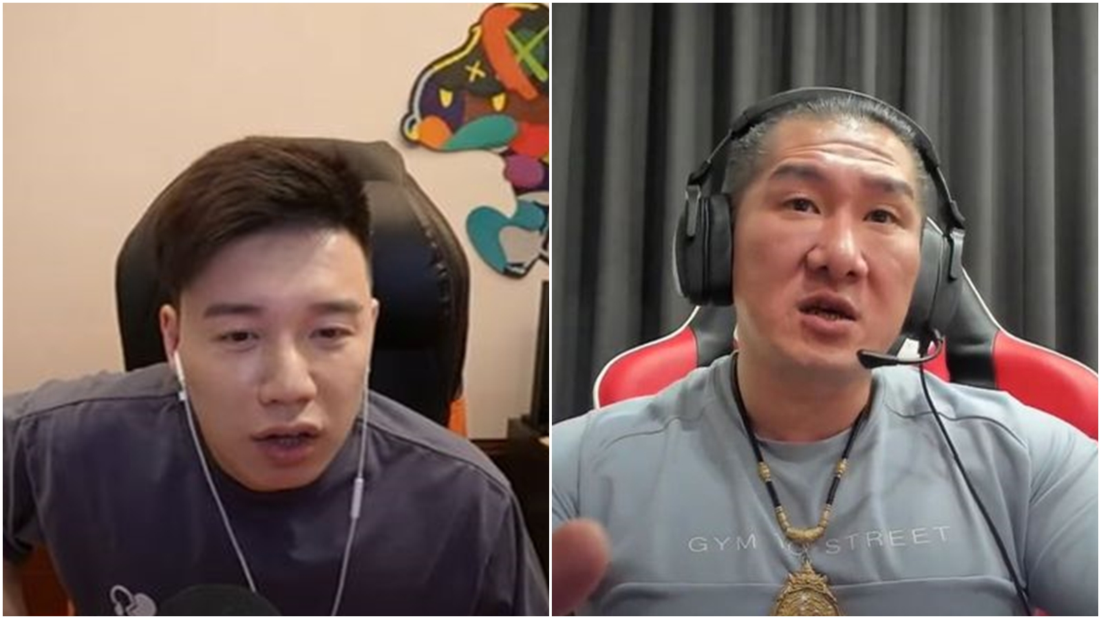 Toyz轟「館長賣的東西都是垃圾，賣貼牌的東西一大堆」，館長不爽喊為了商譽要告Toyz。（翻攝自Toyz、館長惡名昭彰YouTube）