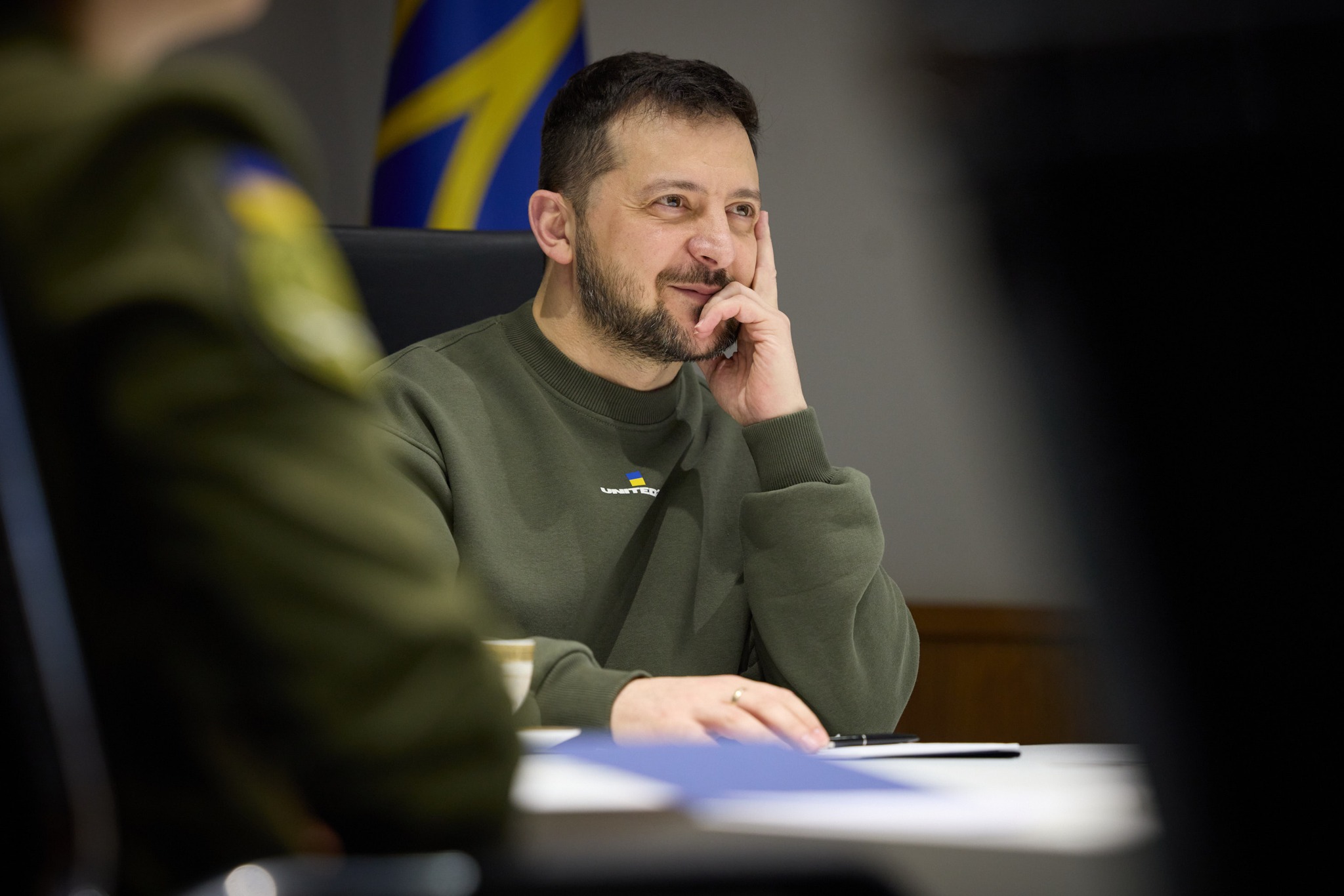 烏克蘭總統澤倫斯基連2年欲在奧斯卡露臉，不過遭到拒絕。（翻攝自Volodymyr Zelenskyy臉書）