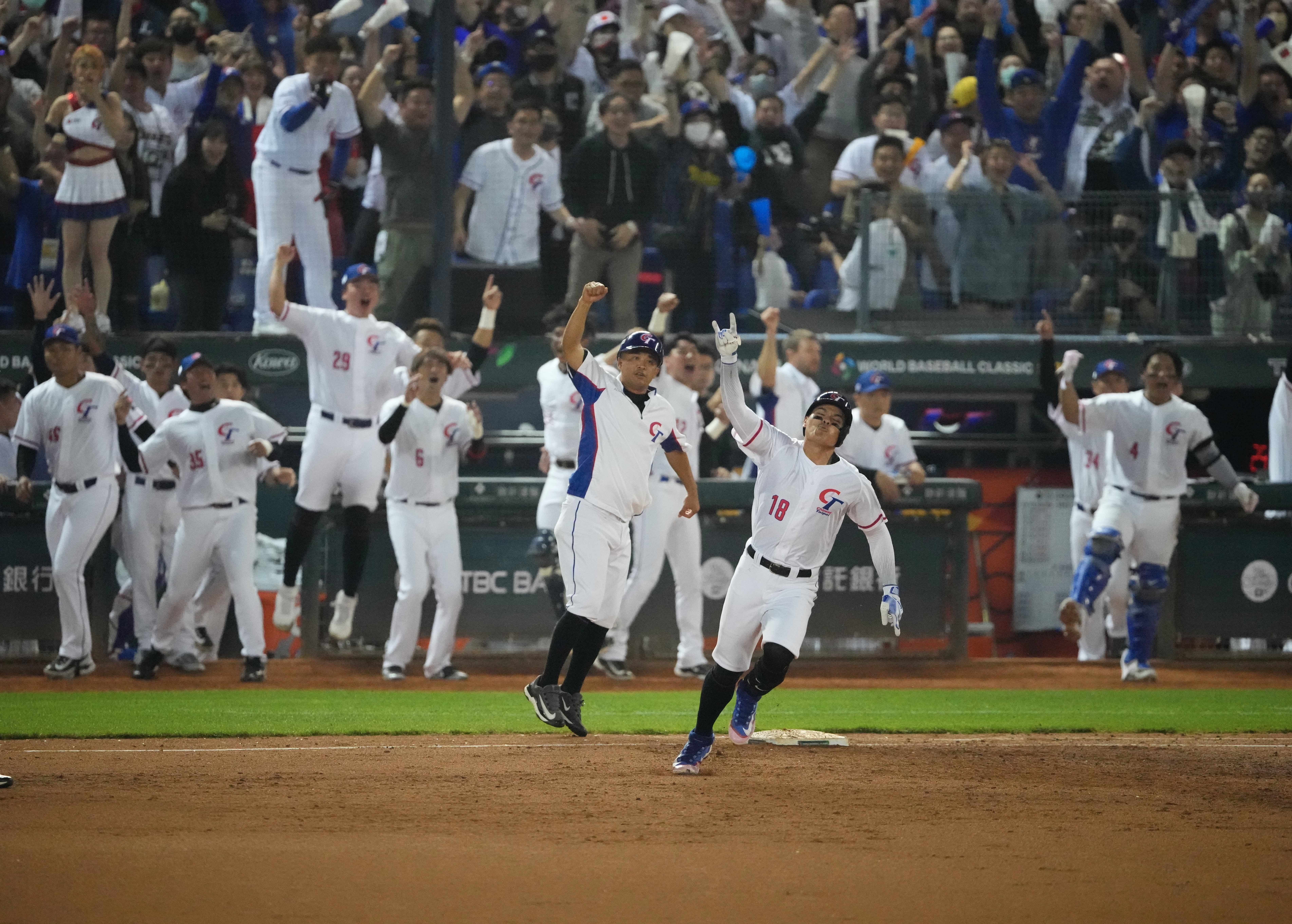 中華隊以9：5贏下荷蘭之戰，拿到A組預賽第二勝。（悍創提供）