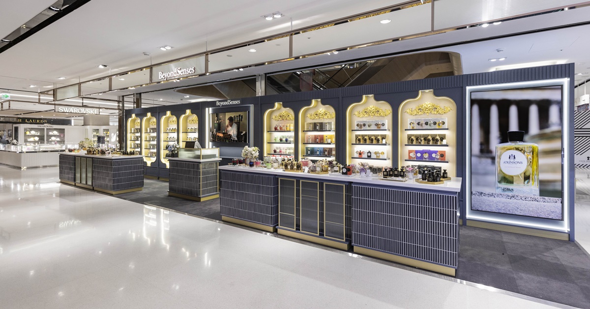 BeyondSenses以六大品牌打造頂級香氛體驗，讓噴香水也宛如欣賞藝術品般享受。