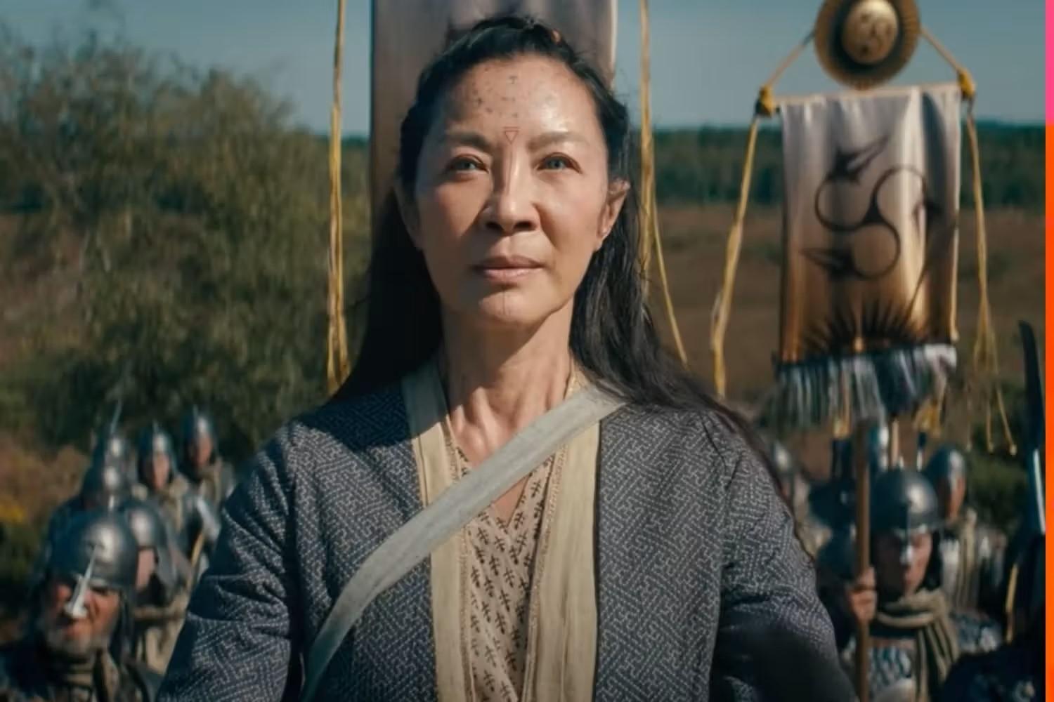 楊紫瓊拍《阿金》時，一個從天橋跳下來的鏡頭令她斷了3根肋骨，頸椎也嚴重受傷，差點終生癱瘓。（網路圖片）