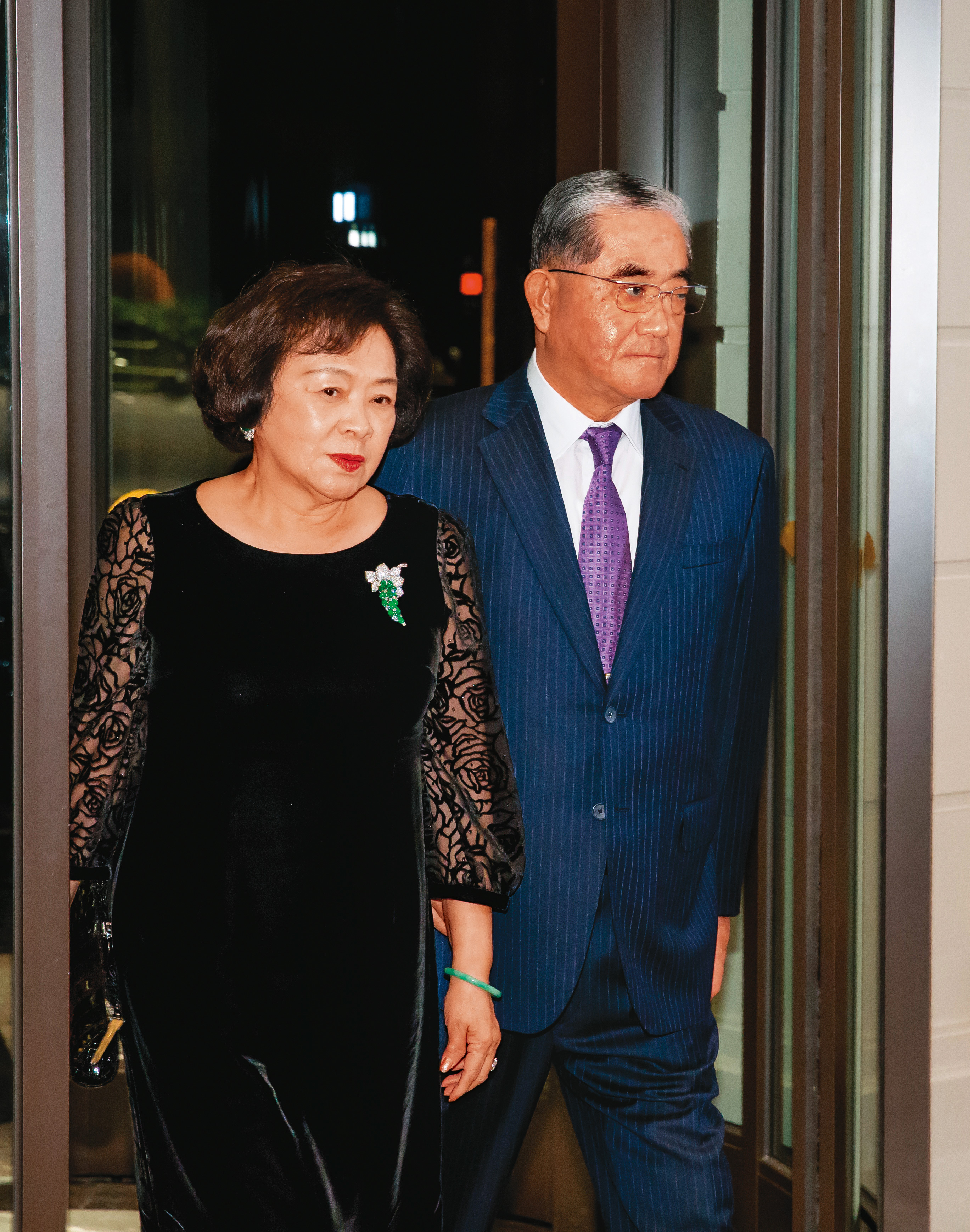 林明成夫妻（圖）曾為林知延第一段婚姻頭大不已。
