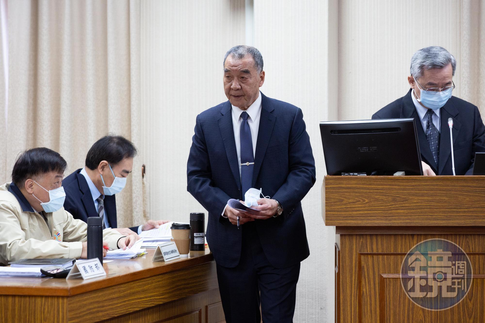 針對金門上兵游至對岸，國防部長邱國正今指出內部調查顯示沒有管教問題。（本刊資料照）