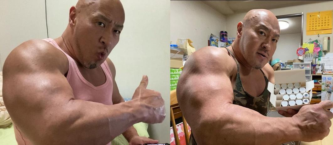 日本健身網紅志村勝洋驚傳猝逝,享年46歲。(翻攝自志村勝洋IG)