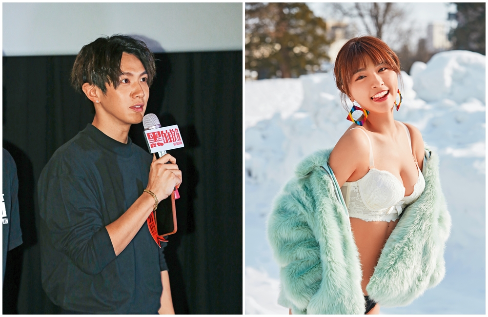 柯震東(左圖)首次當導演面對票房壓力,除了積極控制預算之外,也開始跑地毯式的宣傳。 峮峮(右圖)在職棒啦啦隊界一直頗有人氣。(尖端出版社提供)